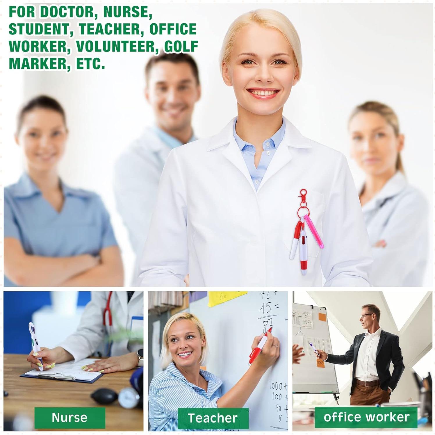 Conjunto de Bolígrafos para Enfermeras Yexiya 240 Pcs Multicolor