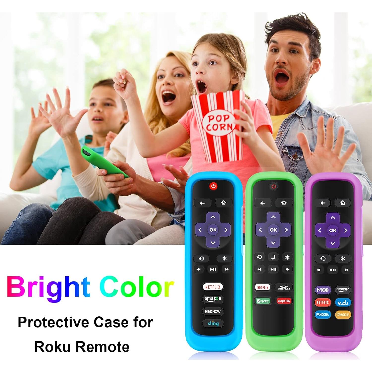 Funda de Silicona para Control Remoto Roku - Silicloak Verde