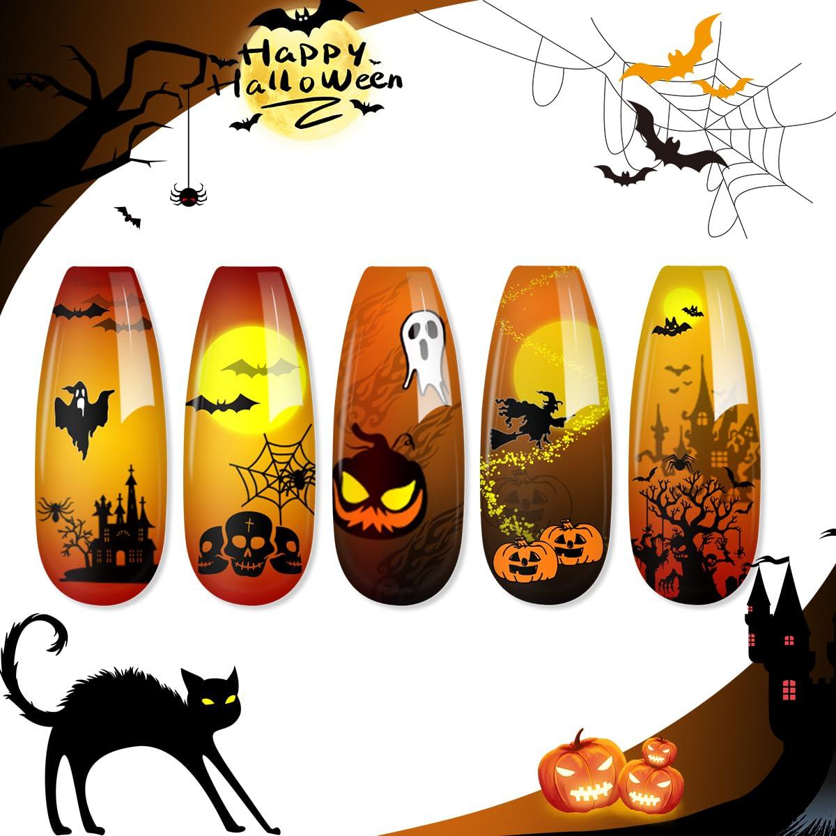 Kit de Estampado de Uñas Biutee 21PCS con 8 Colores de Esmalte