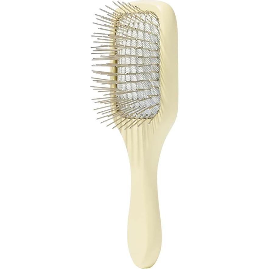 Cepillo Desenredante Mini Mane - Antiestático, Cerdas de Metal, 18.1 cm