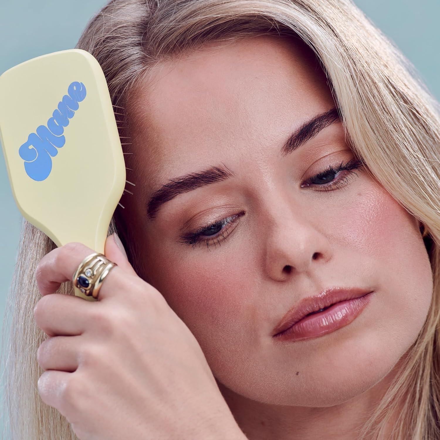 Cepillo Desenredante Mini Mane - Antiestático, Cerdas de Metal, 18.1 cm