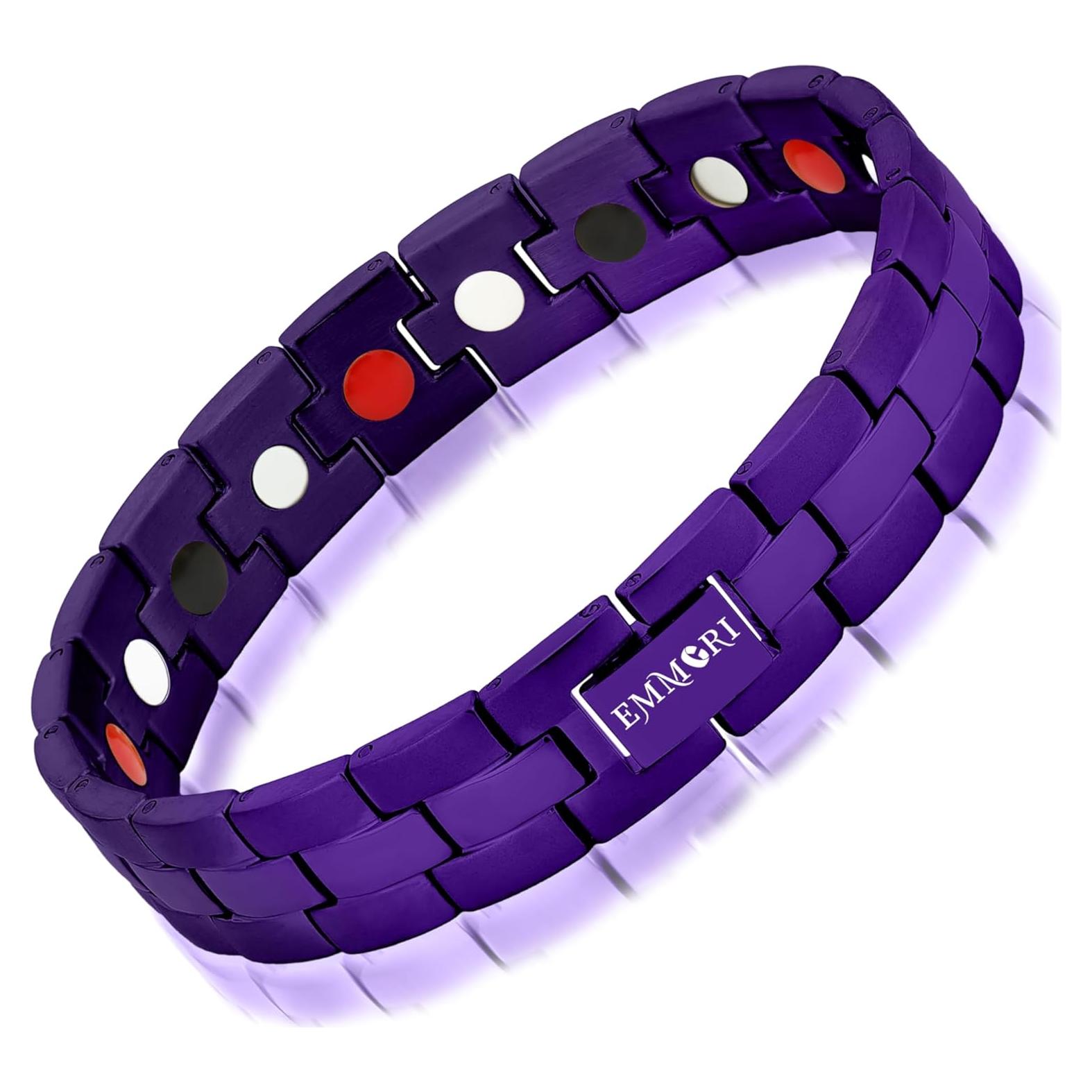 Pulsera Magnética Emmori Ajustable para Hombres y Mujeres