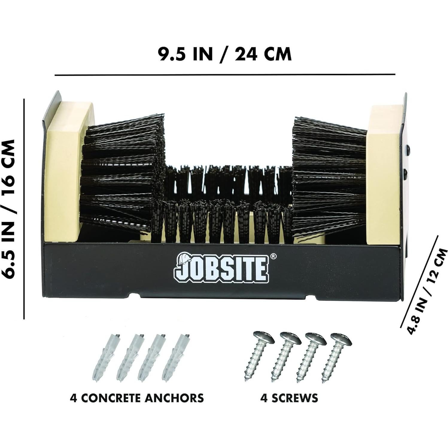 Limpiador de Botas JobSite 54098 - Cepillo Raspador Industrial