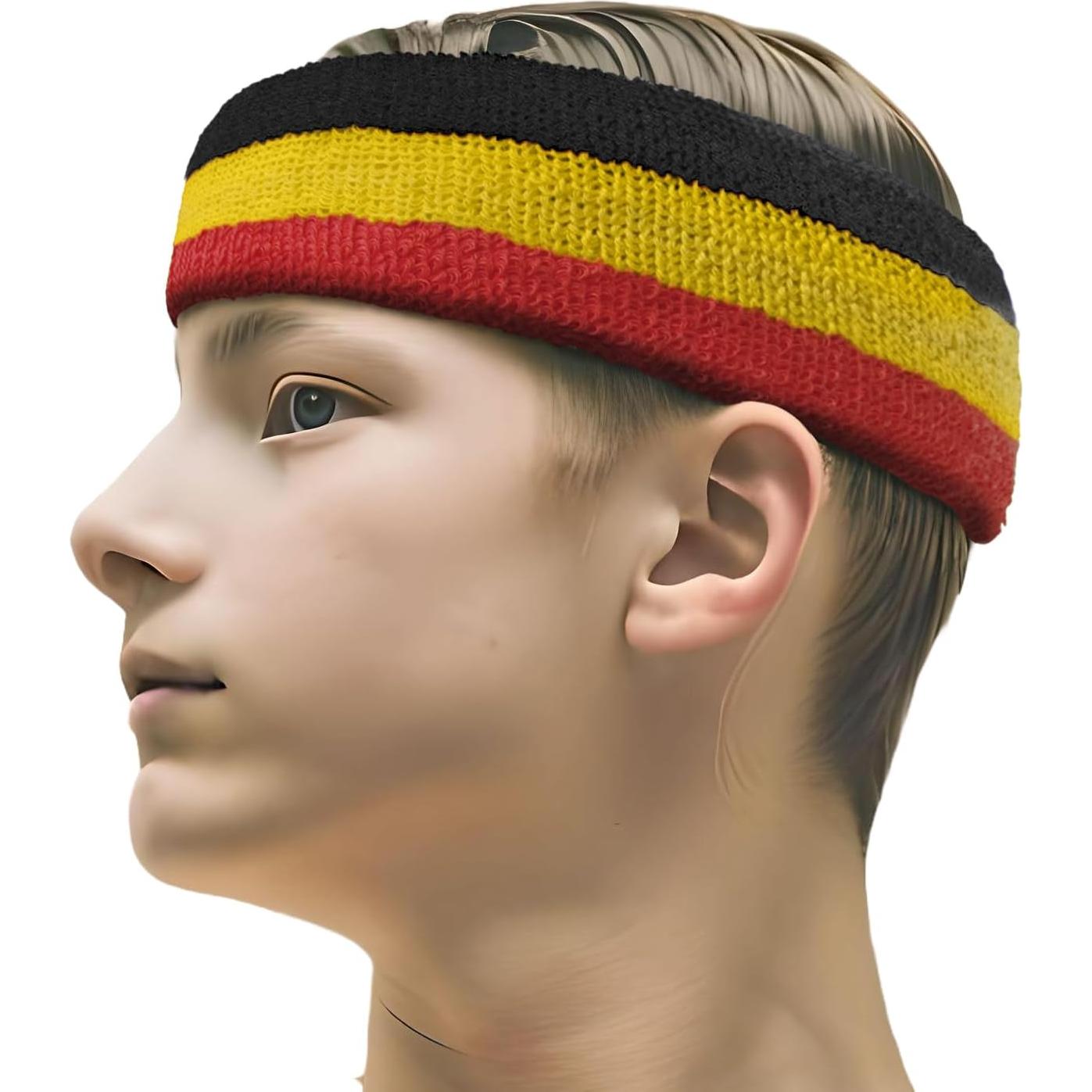 Muñequera y Banda para la Cabeza COUVER 3 Colores Deportiva