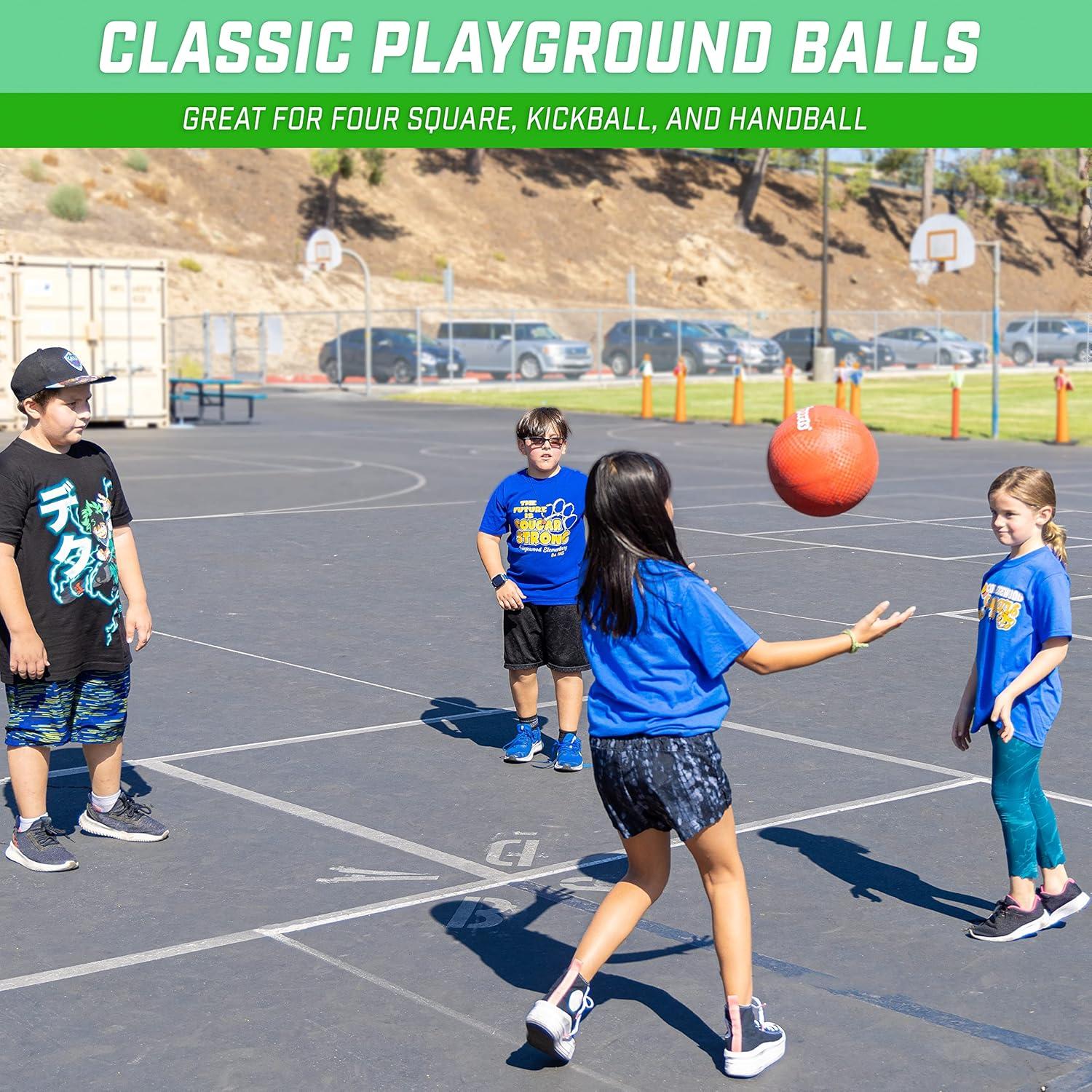 Pelotas de Patio GoSports - Juego de 6 de 10" (25.4 cm) con Bomba