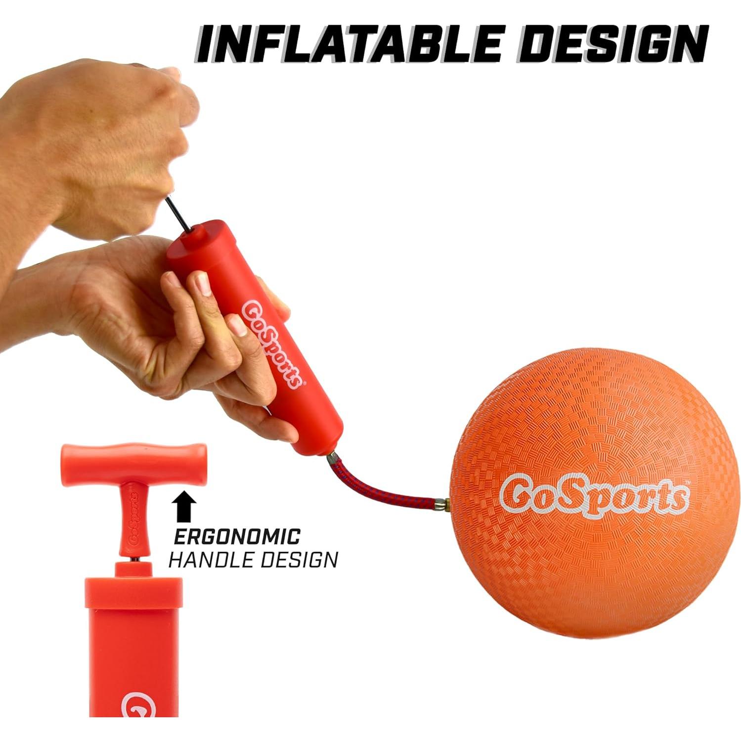 Pelotas de Patio GoSports - Juego de 6 de 10" (25.4 cm) con Bomba