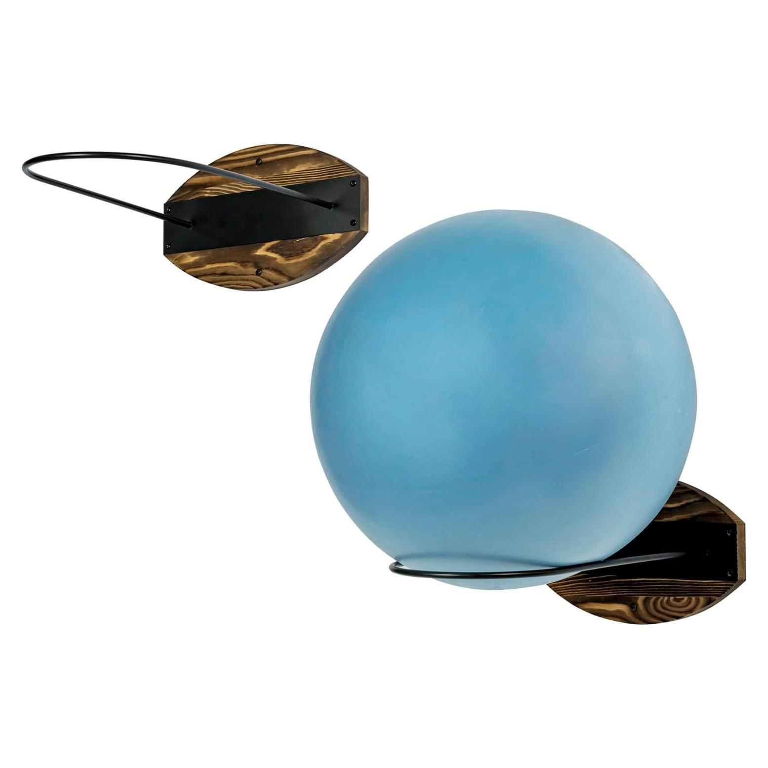 Juego de 2 Soportes de Pared MyGift para Pelotas de Ejercicio