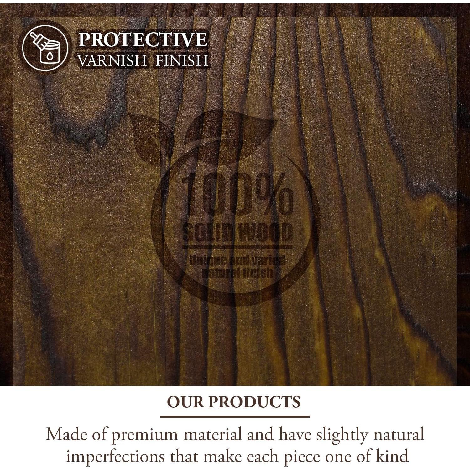 Juego de 2 Soportes de Pared MyGift para Pelotas de Ejercicio