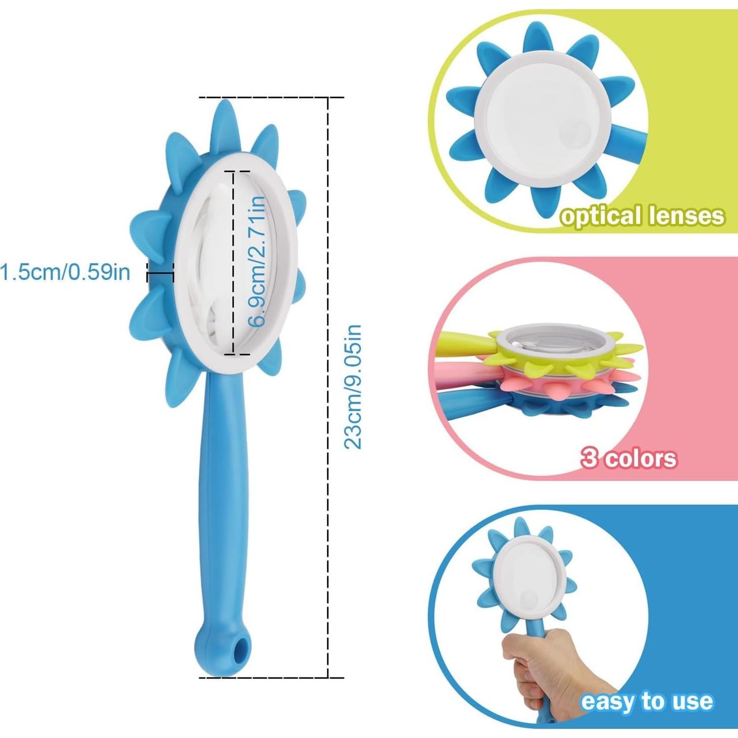Lupa de Aumento 10X Rongon para Niños - Exploración al Aire Libre