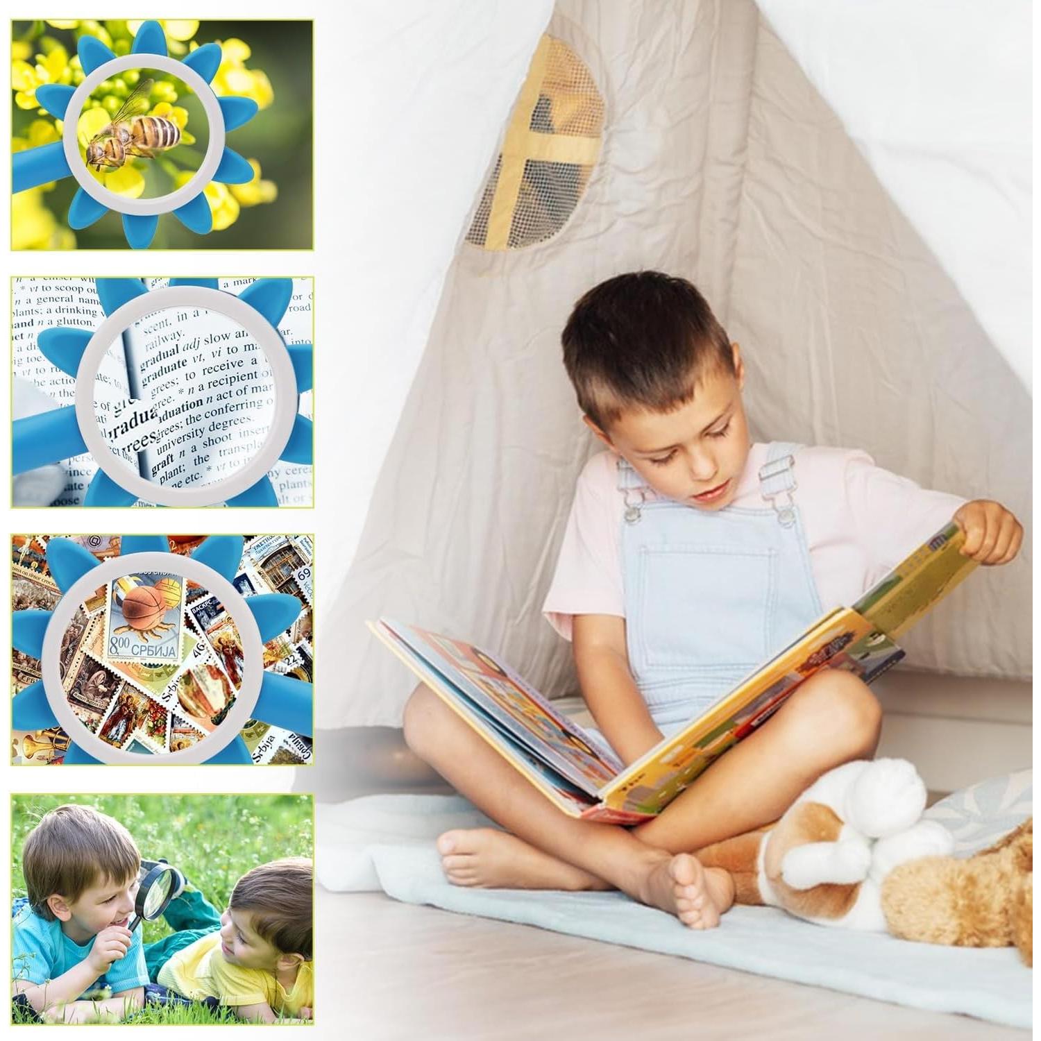 Lupa de Aumento 10X Rongon para Niños - Exploración al Aire Libre