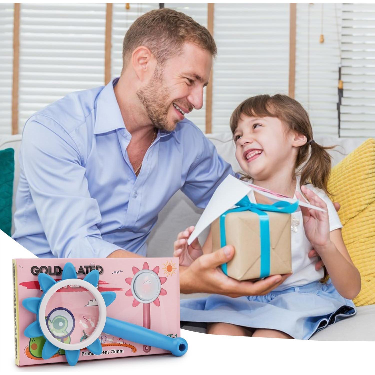 Lupa de Aumento 10X Rongon para Niños - Exploración al Aire Libre