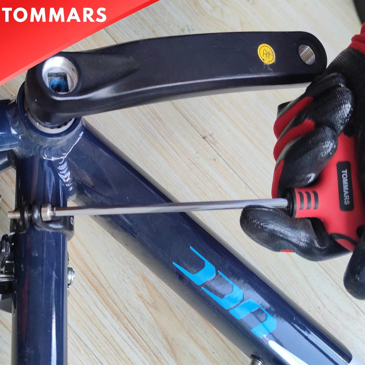 Juego de Llaves Allen T TOMMARS 9 Piezas 2-10 mm Acero S2