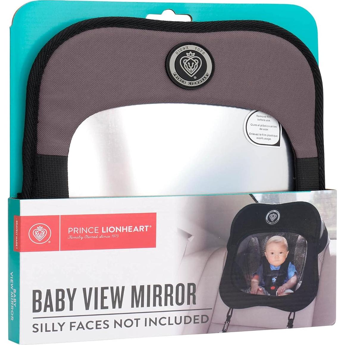 Espejo de Vista Infantil Prince Lionheart Negro Ajustable