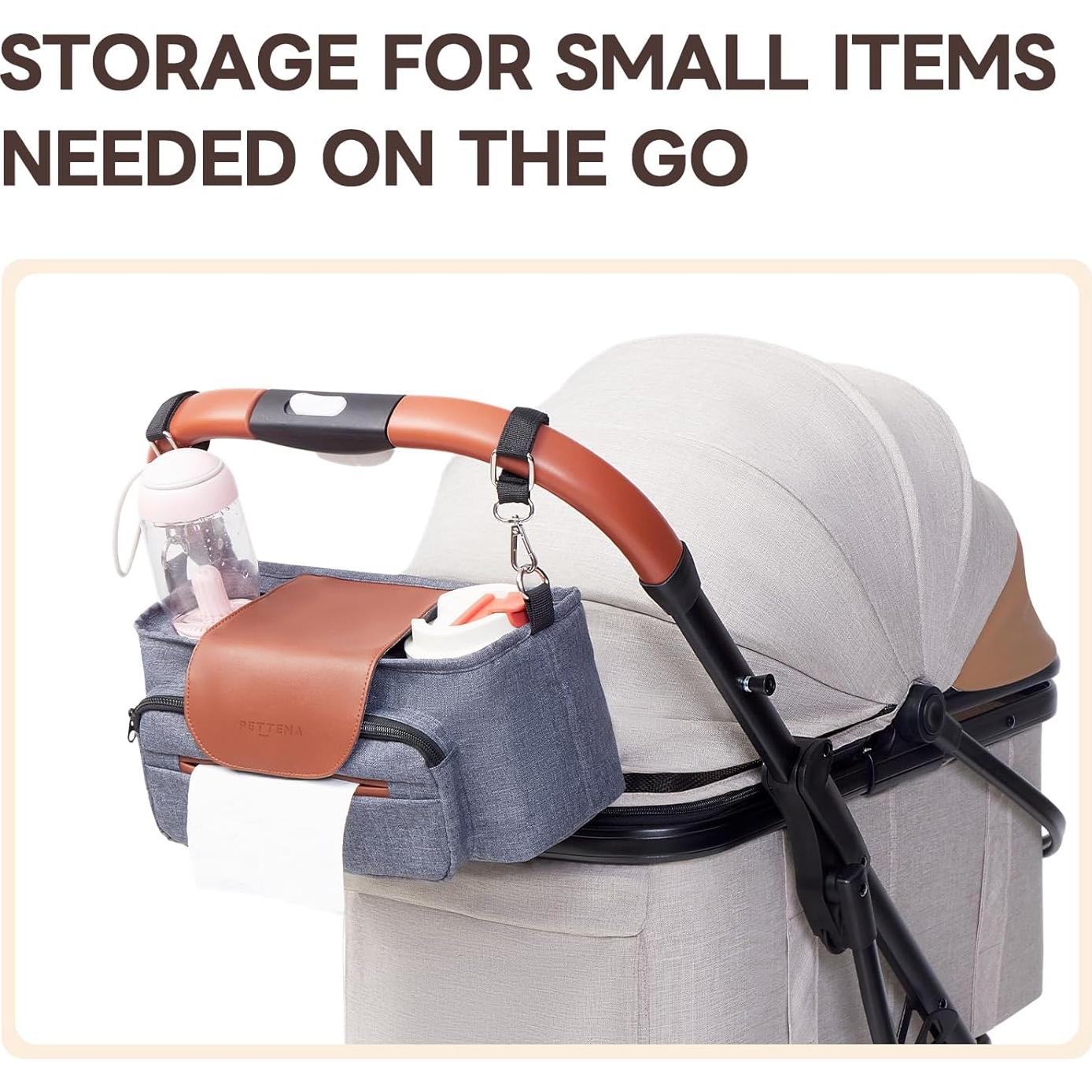 Organizador de Carro para Perro PETTENA con Soporte para Tazas