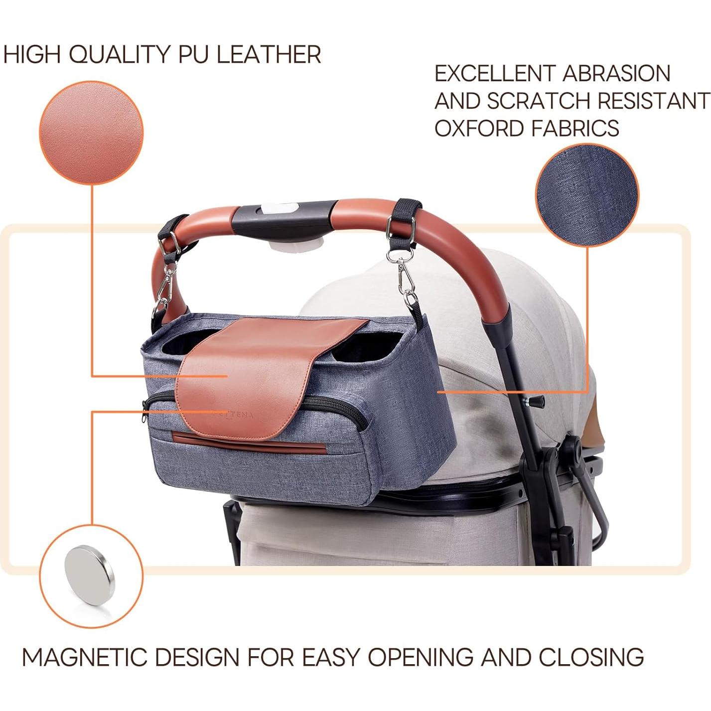 Organizador de Carro para Perro PETTENA con Soporte para Tazas