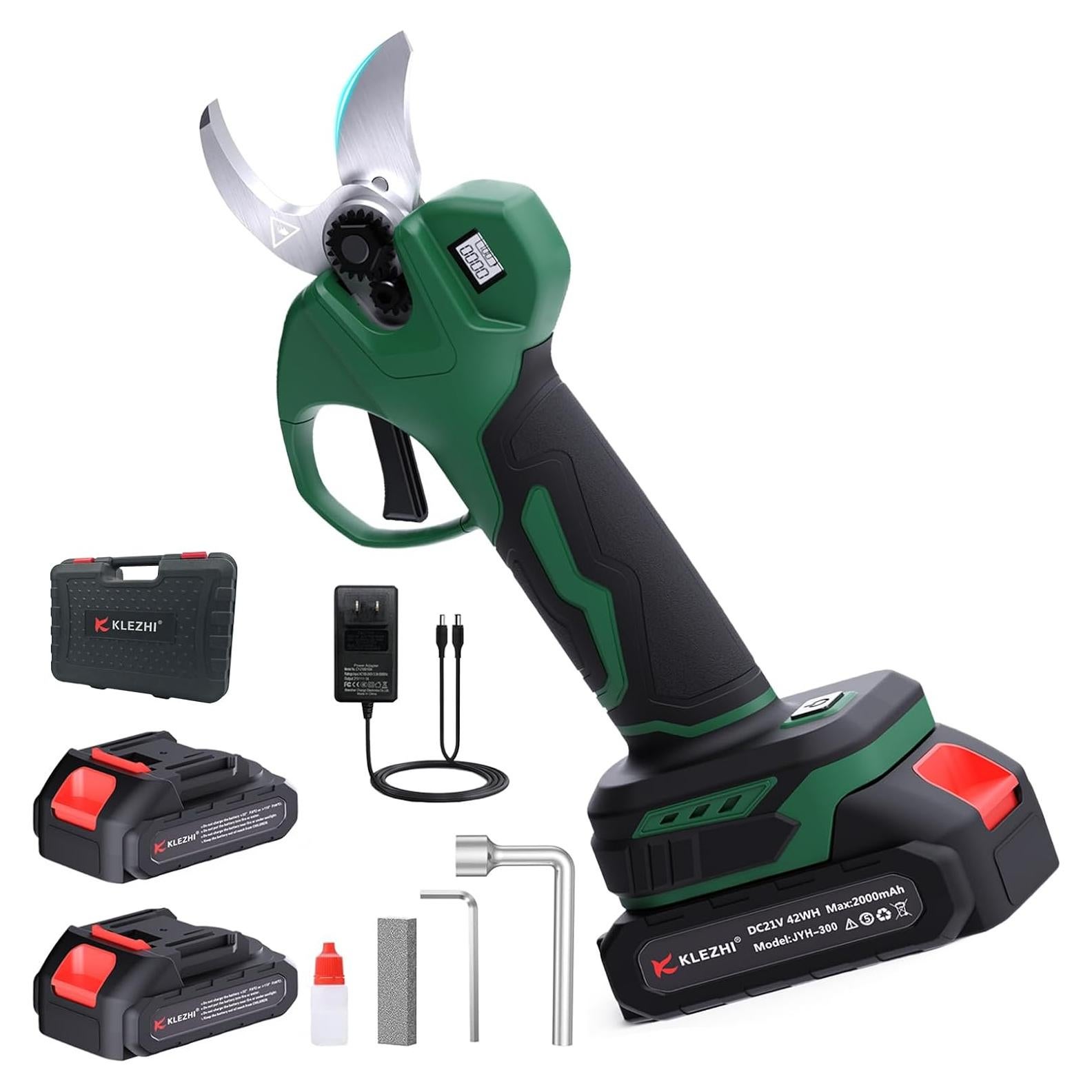 Tijeras de podar eléctricas K KLEZHI 21V 2000mAh inalámbricas