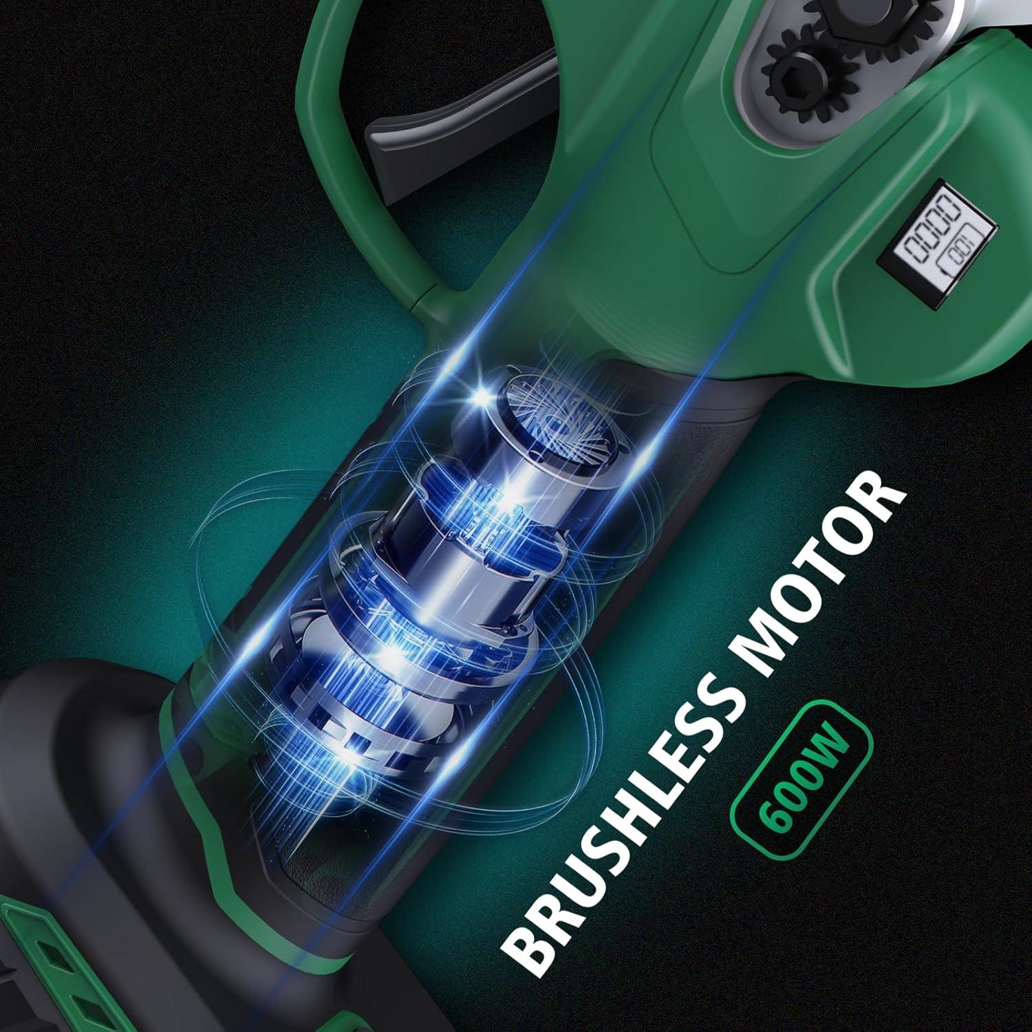 Tijeras de podar eléctricas K KLEZHI 21V 2000mAh inalámbricas