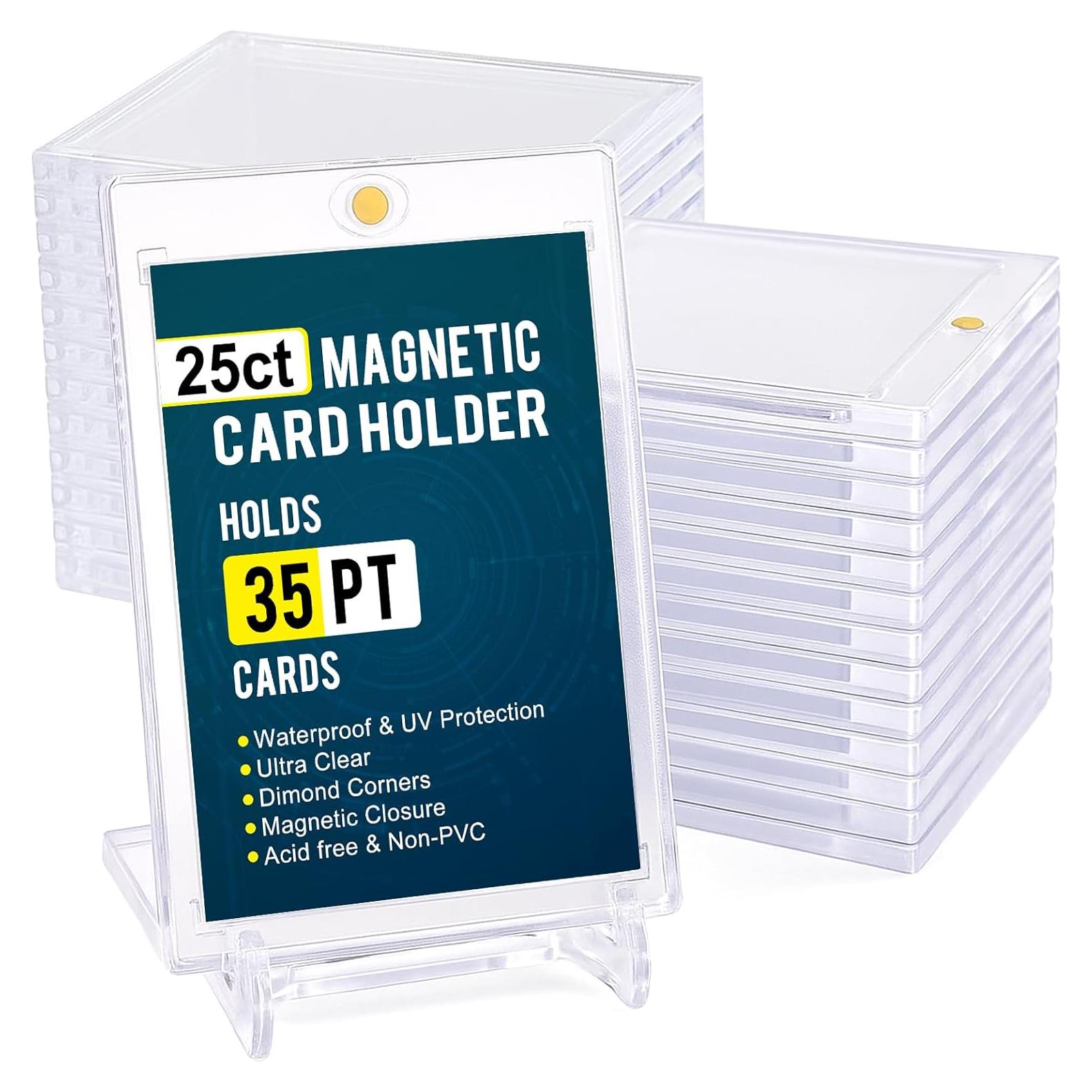 Soporte Magnético para Tarjetas GEAoffice 25pcs 35pt UV