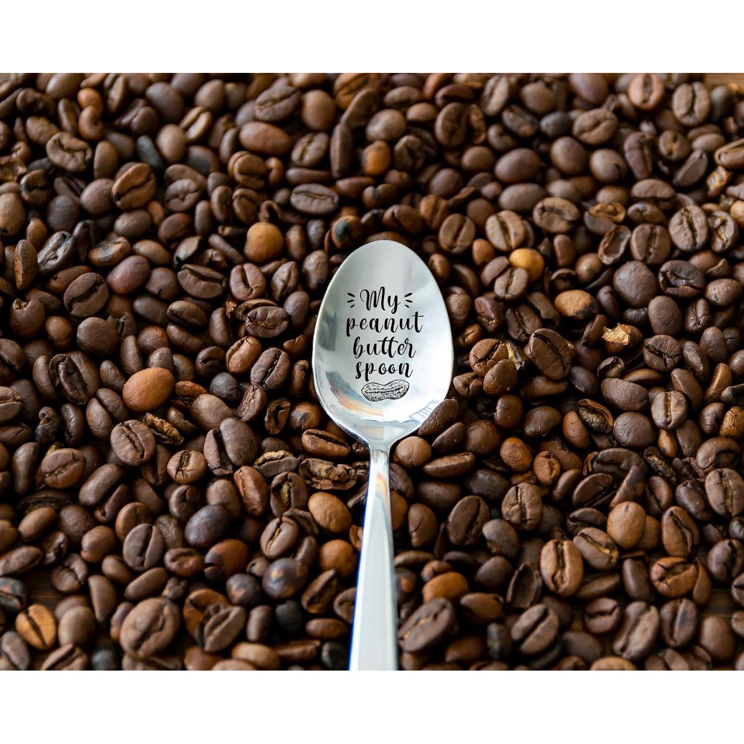 Cuchara de Mantequilla de Maní HSSPIRITZ en Acero Inoxidable