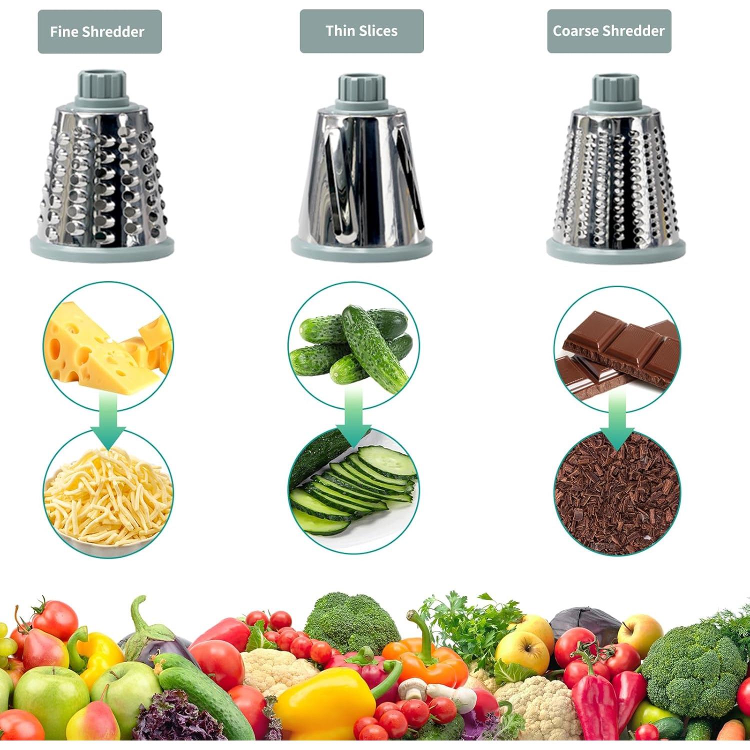 Rallador de Queso Manual Eleko Meyar PSQ - Multifuncional 0.68 kg