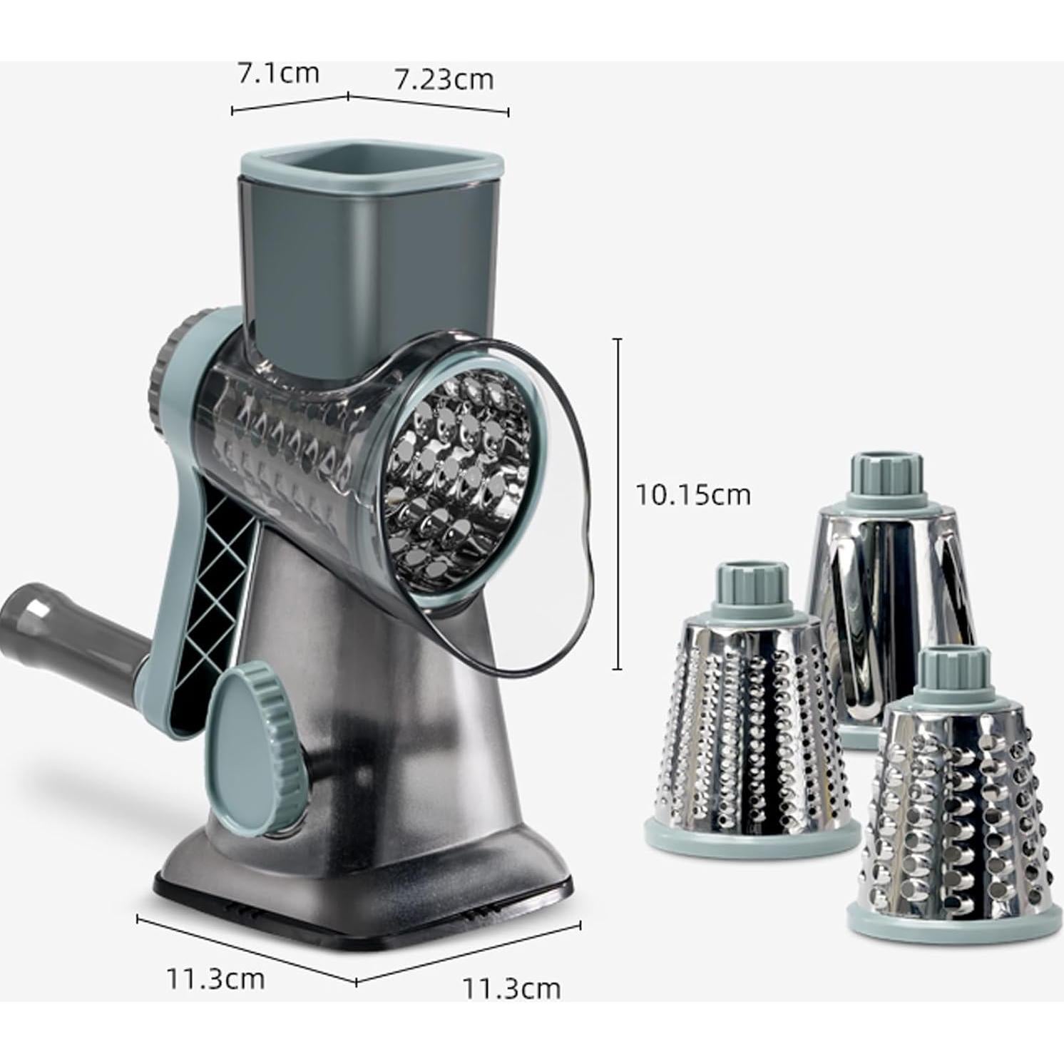 Rallador de Queso Manual Eleko Meyar PSQ - Multifuncional 0.68 kg