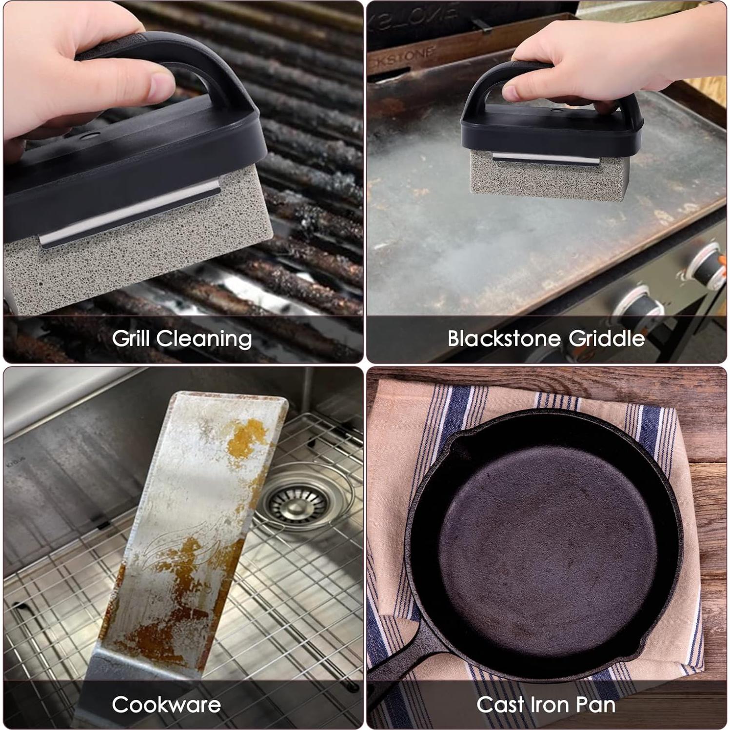 Bloque de Limpieza de Plancha MOWOT - 3 Piezas con Mango