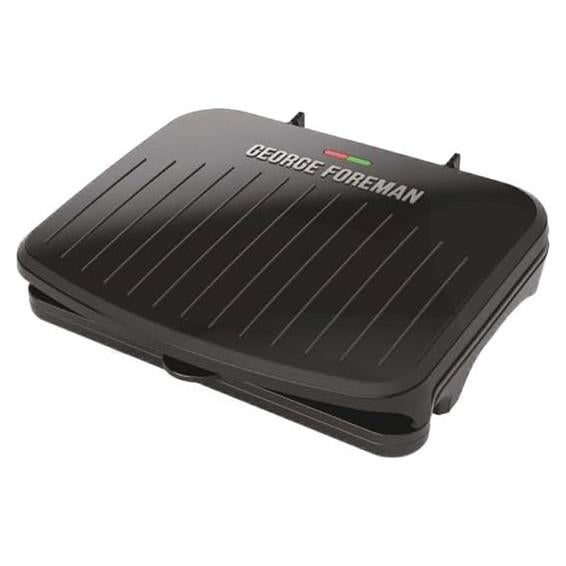 Parrilla y prensa de panini George Foreman GR015F-1BGX 5 porciones