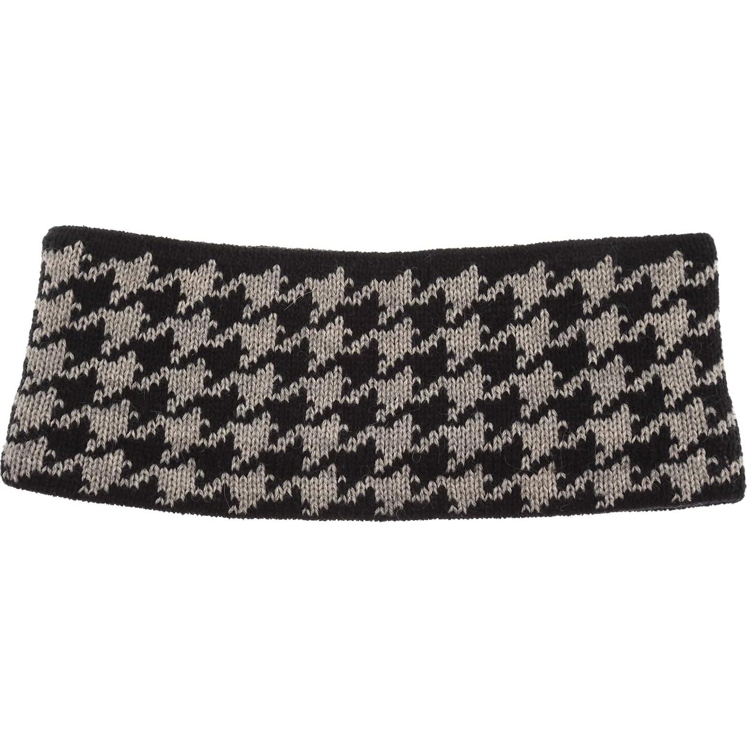 Banda para la Cabeza de Mujer BYOS Houndstooth Forro Polar