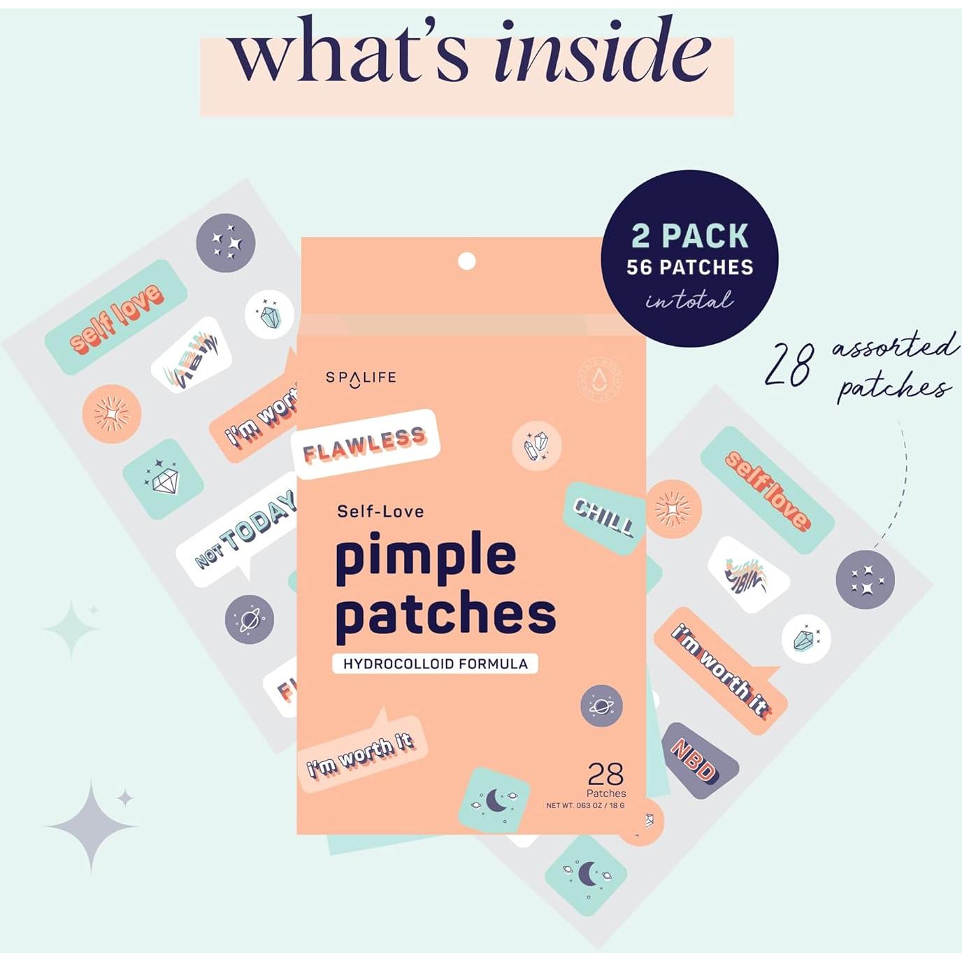 Parche Hidrocoloide para Granos SpaLife - 28 Parches Surtidos