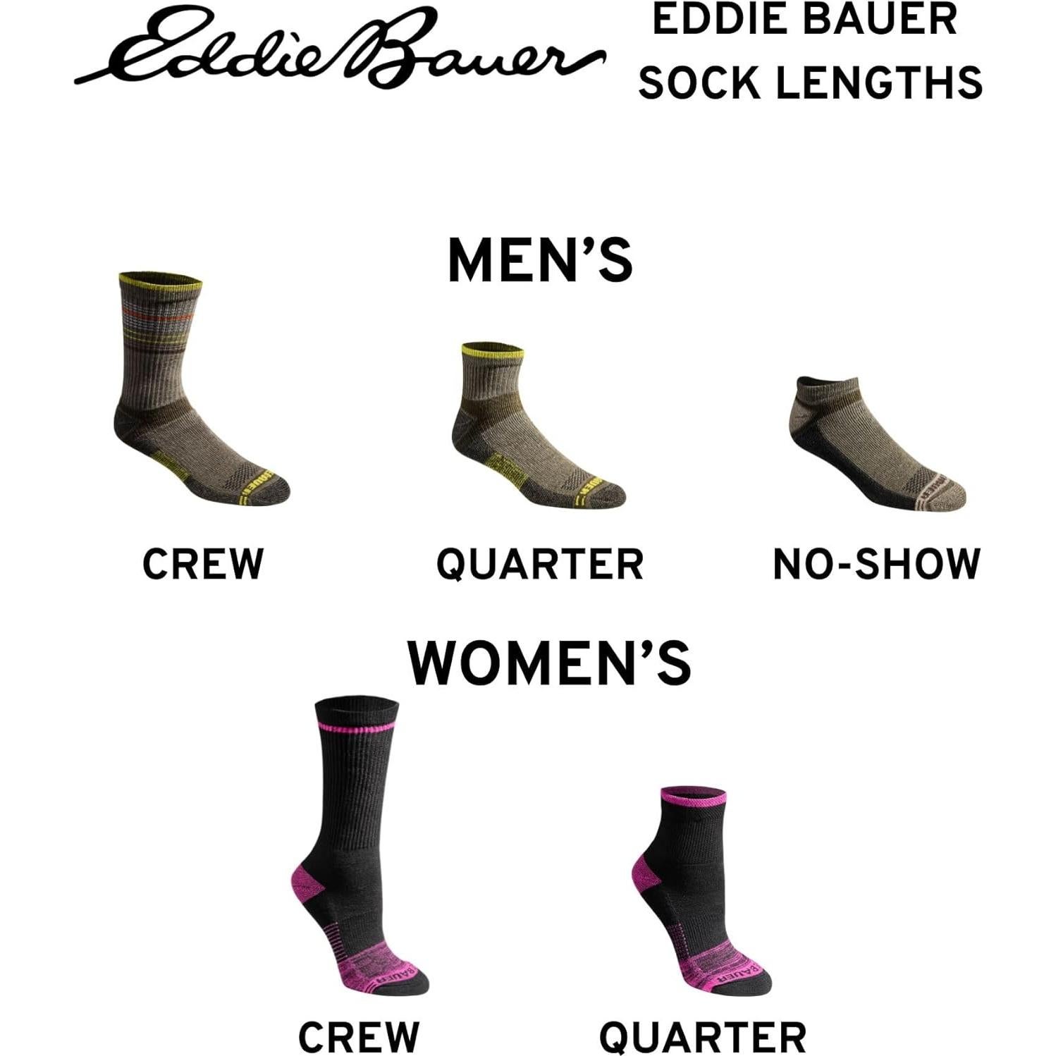 Calcetines Cortos Dura Dri Mujeres Eddie Bauer - 6 Pares