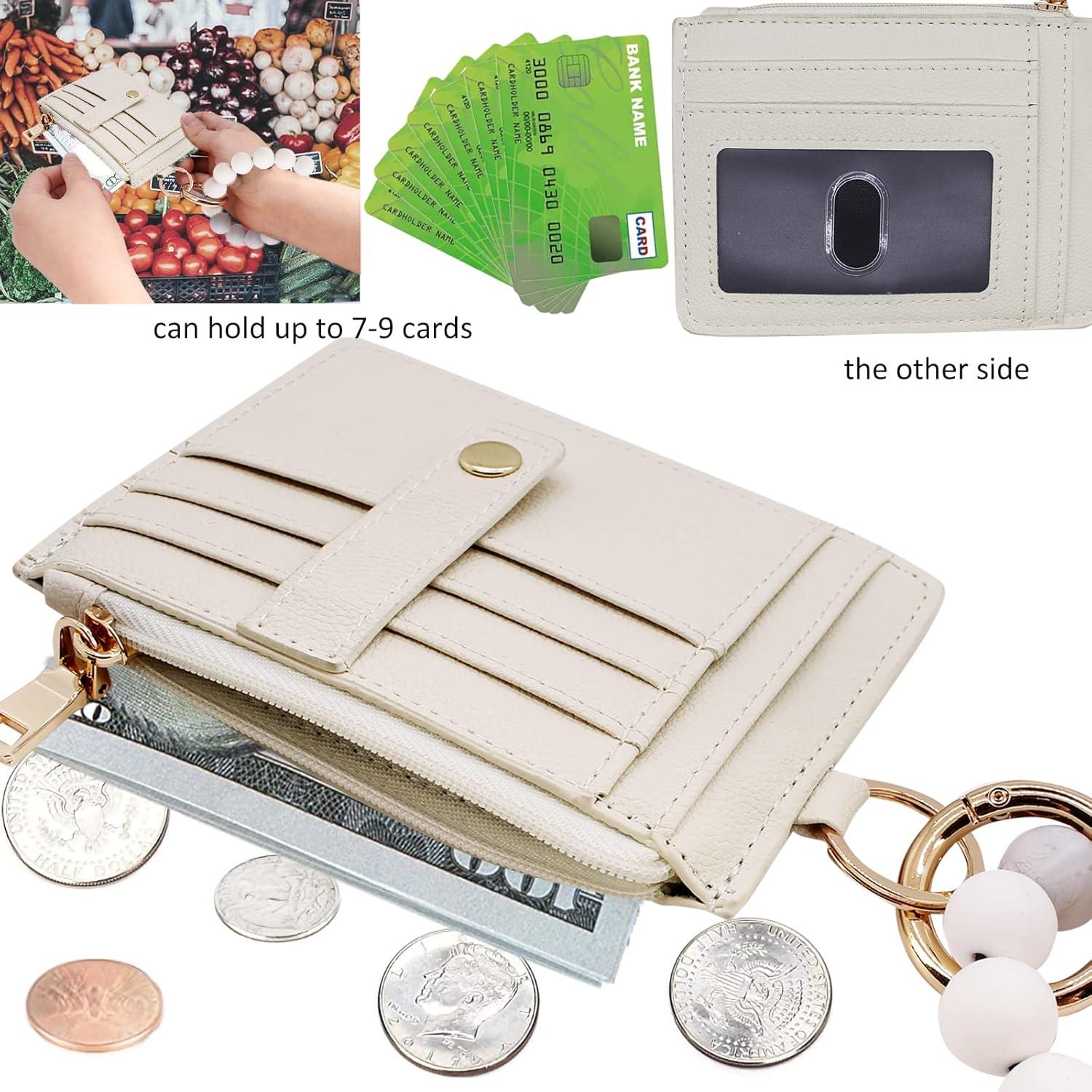 Pulsera de Llave de Silicona BIHRTC para Mujeres con Monedero