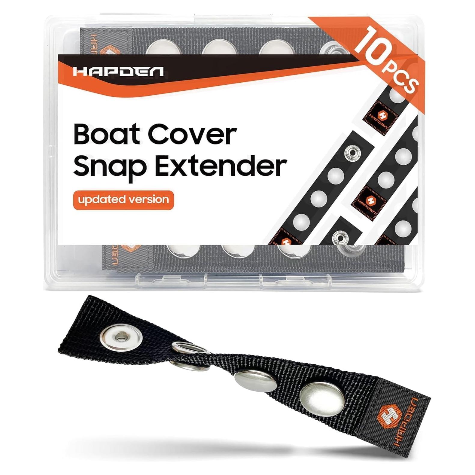 Extensores de Snap HAPDEN para Lona de Barco 10 PCS 1-3"