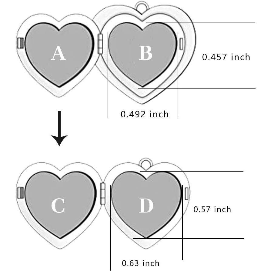 Collar Medallón de Plata de Ley 925 Te Amo hasta la Luna