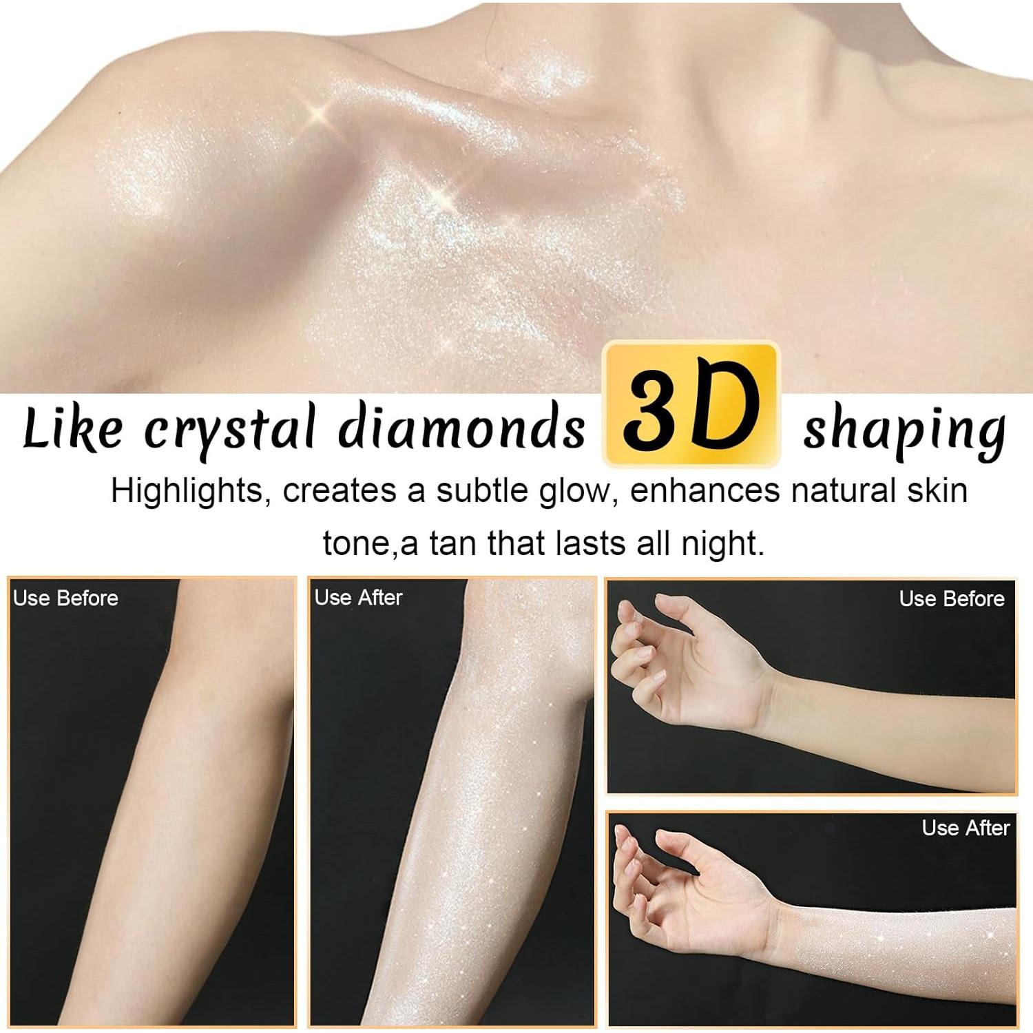 Aceite Brillante Corporal UCANBE 100ml Iluminador Hidratante