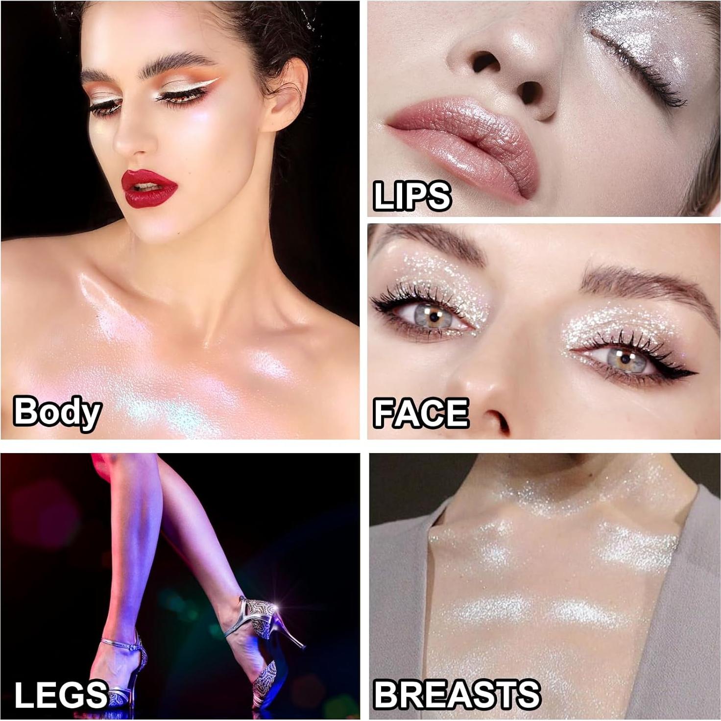 Aceite Brillante Corporal UCANBE 100ml Iluminador Hidratante