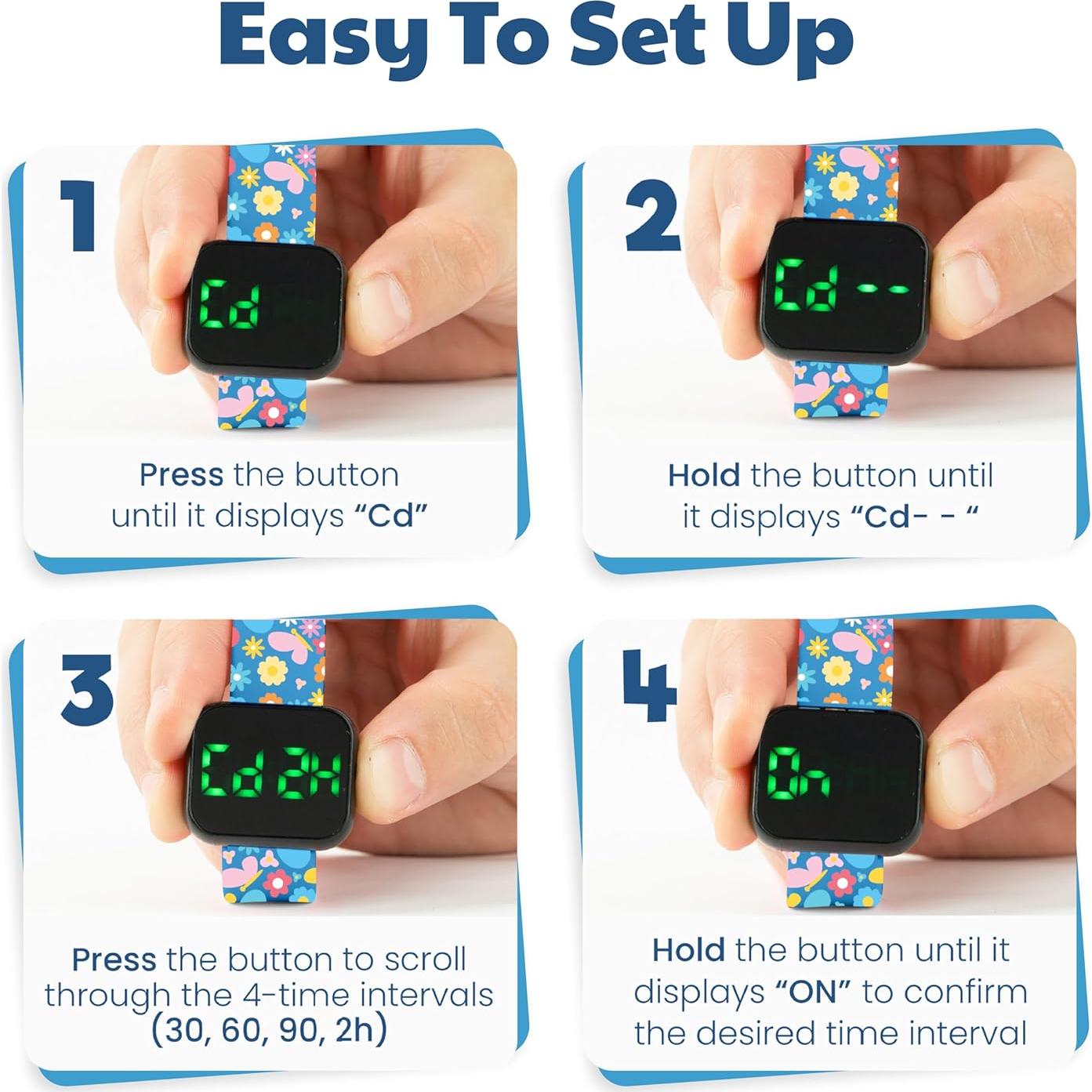 Reloj de Entrenamiento para Niños V2 - Resistente al Agua con Alarma Musical