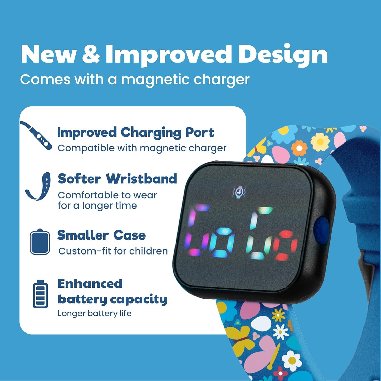 Reloj de Entrenamiento para Niños V2 - Resistente al Agua con Alarma Musical