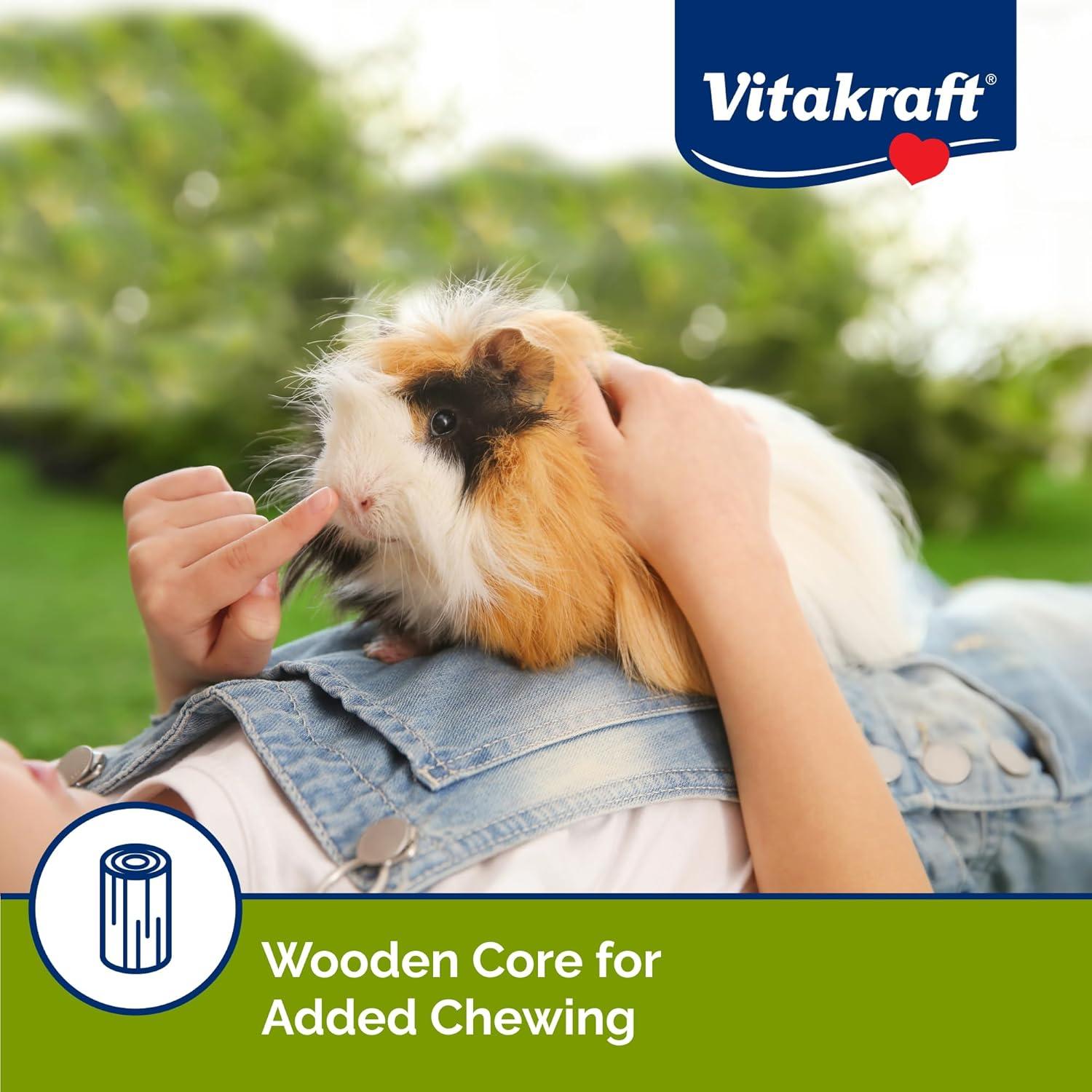 Vitakraft Crunch Sticks para Cobayas - Manzana y Naranja - 99g