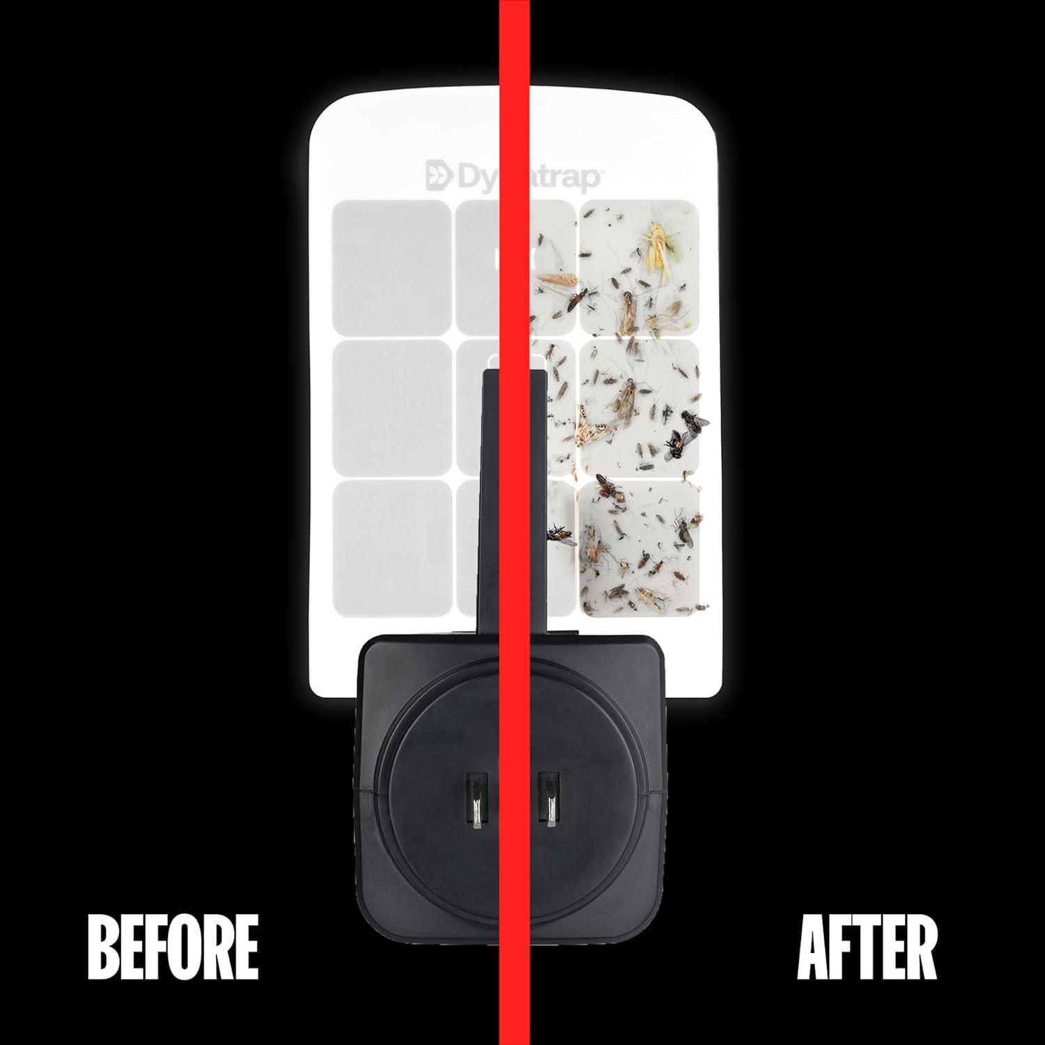 Trampa de Moscas Interior DynaTrap DT3007 - Negro, 1 Unidad