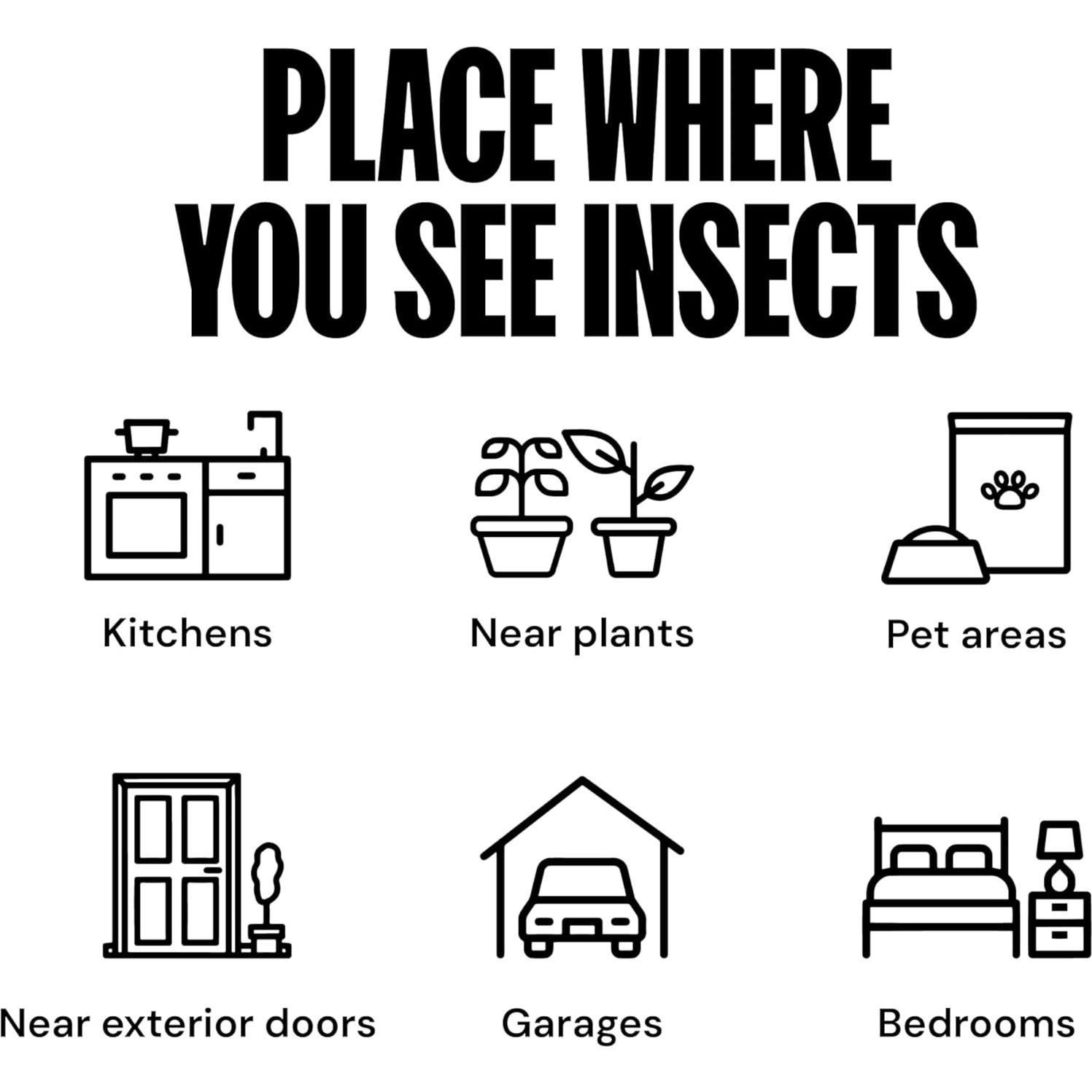 Trampa de Moscas Interior DynaTrap DT3007 - Negro, 1 Unidad