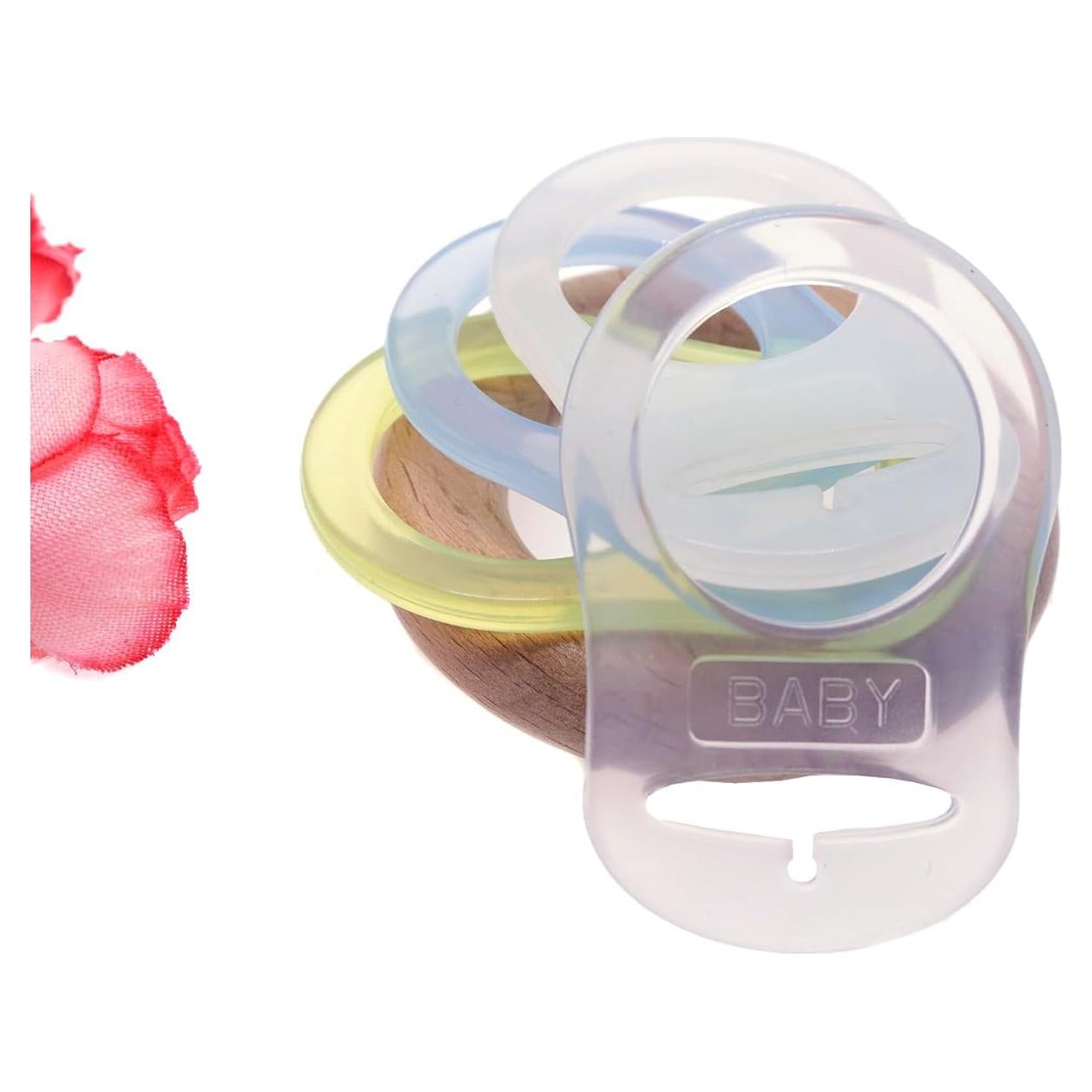 Anillos Adaptadores de Chupete de Silicona 4 Pcs MAM Bebé