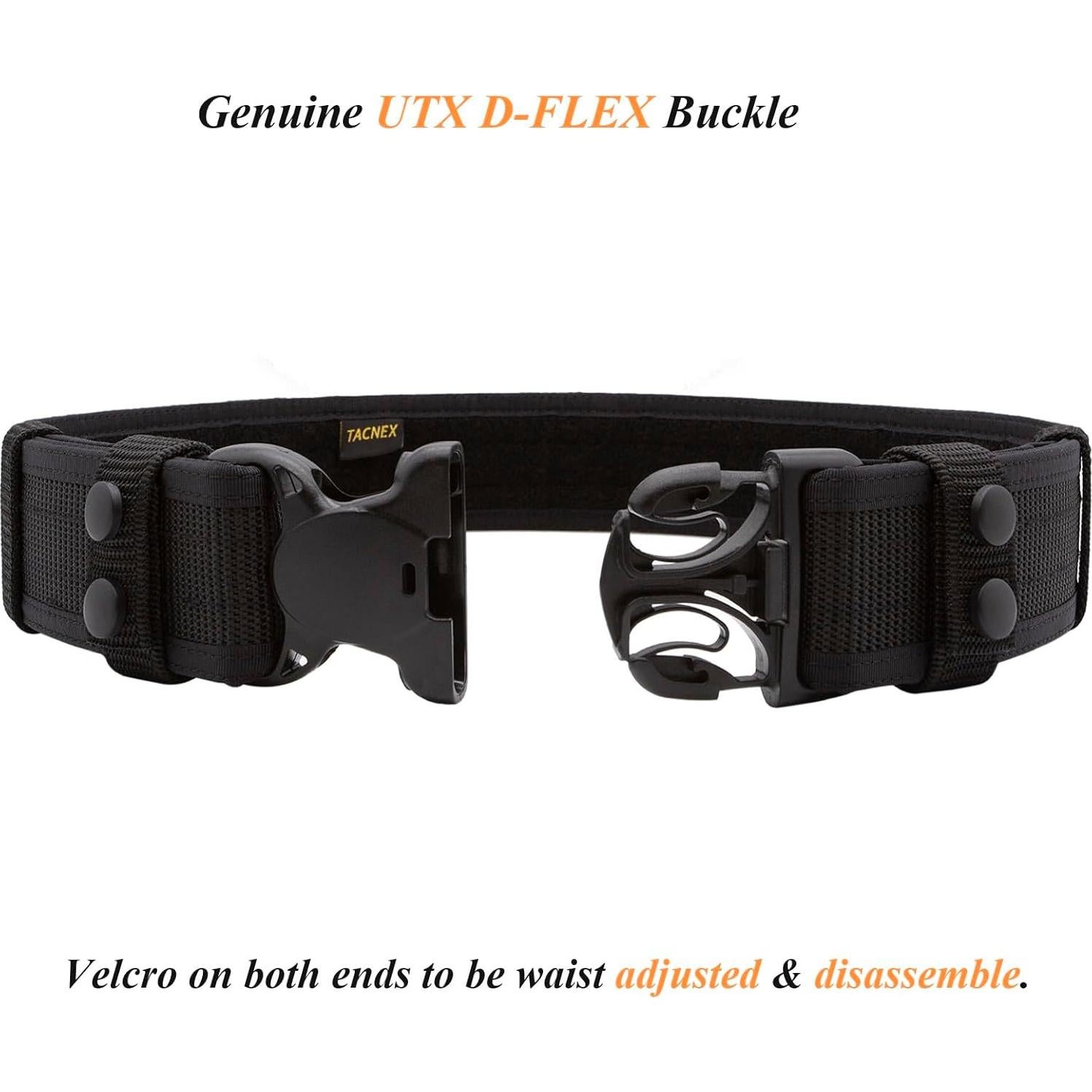 Cinturón de Deber TACNEX 2" Nylon Ajustable Seguridad