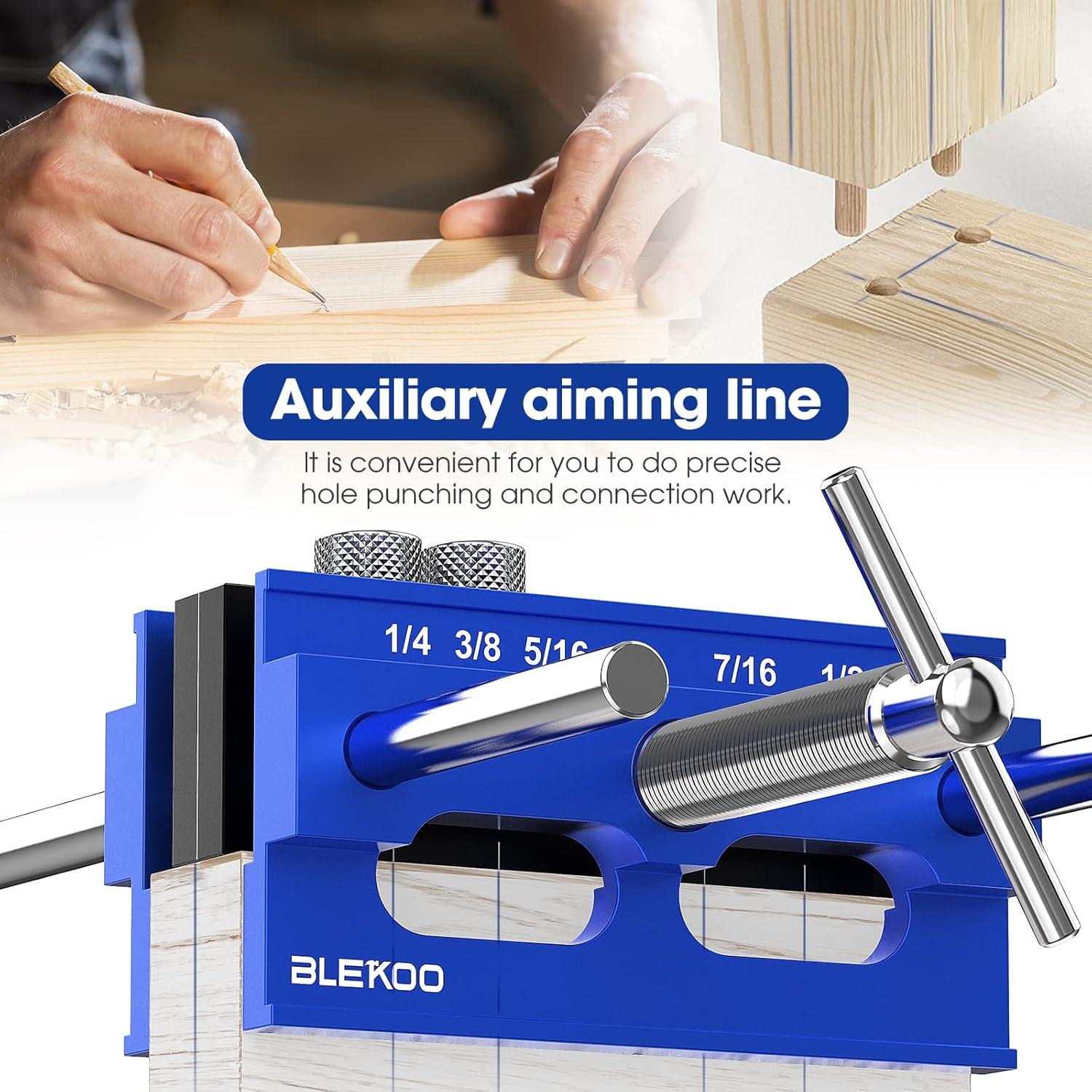 Plantilla de Perforación Autolocalizante Blekoo 17 cm Ajustable