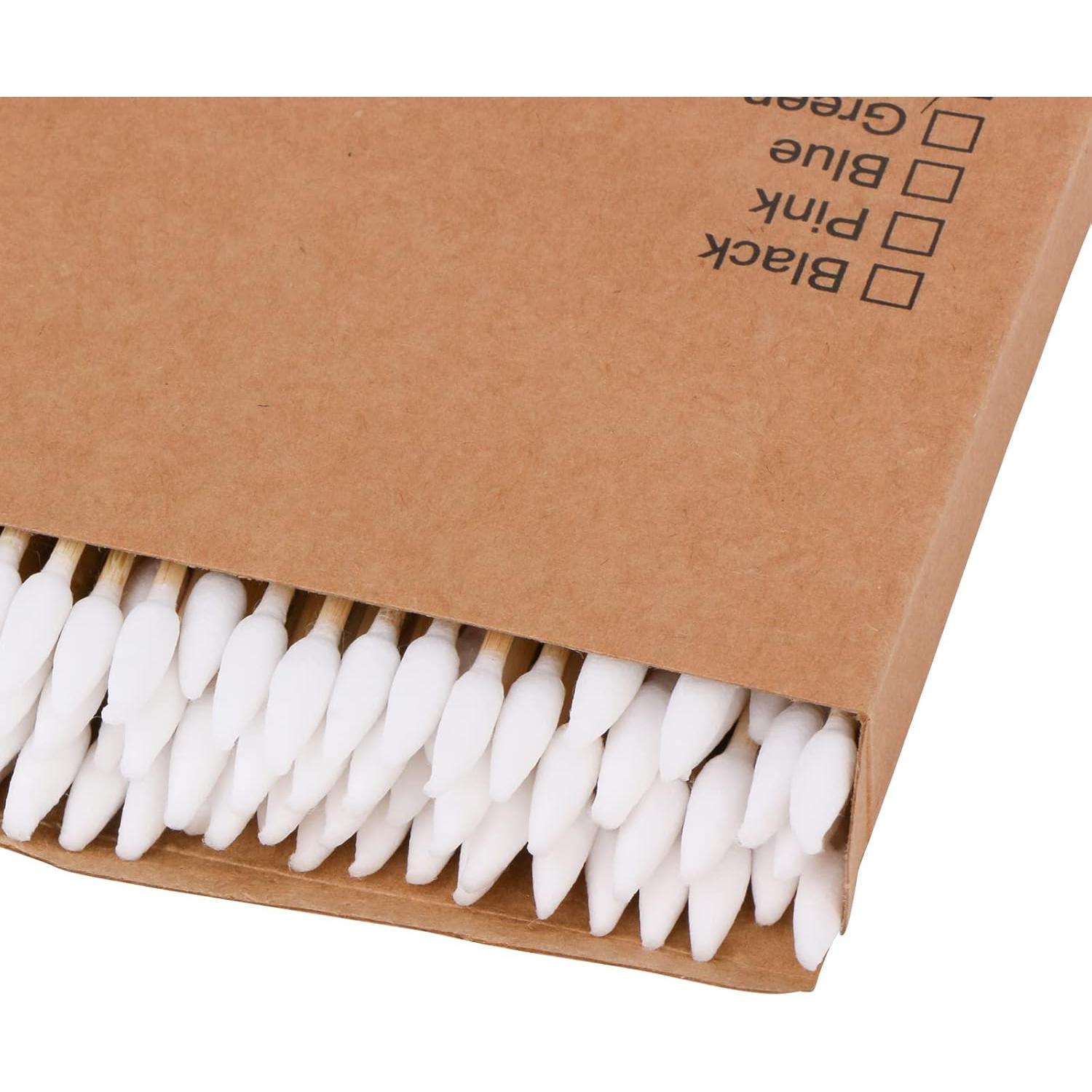 Hisopos de Algodón de Bambú Ecológicos Yoseng - 100 Piezas