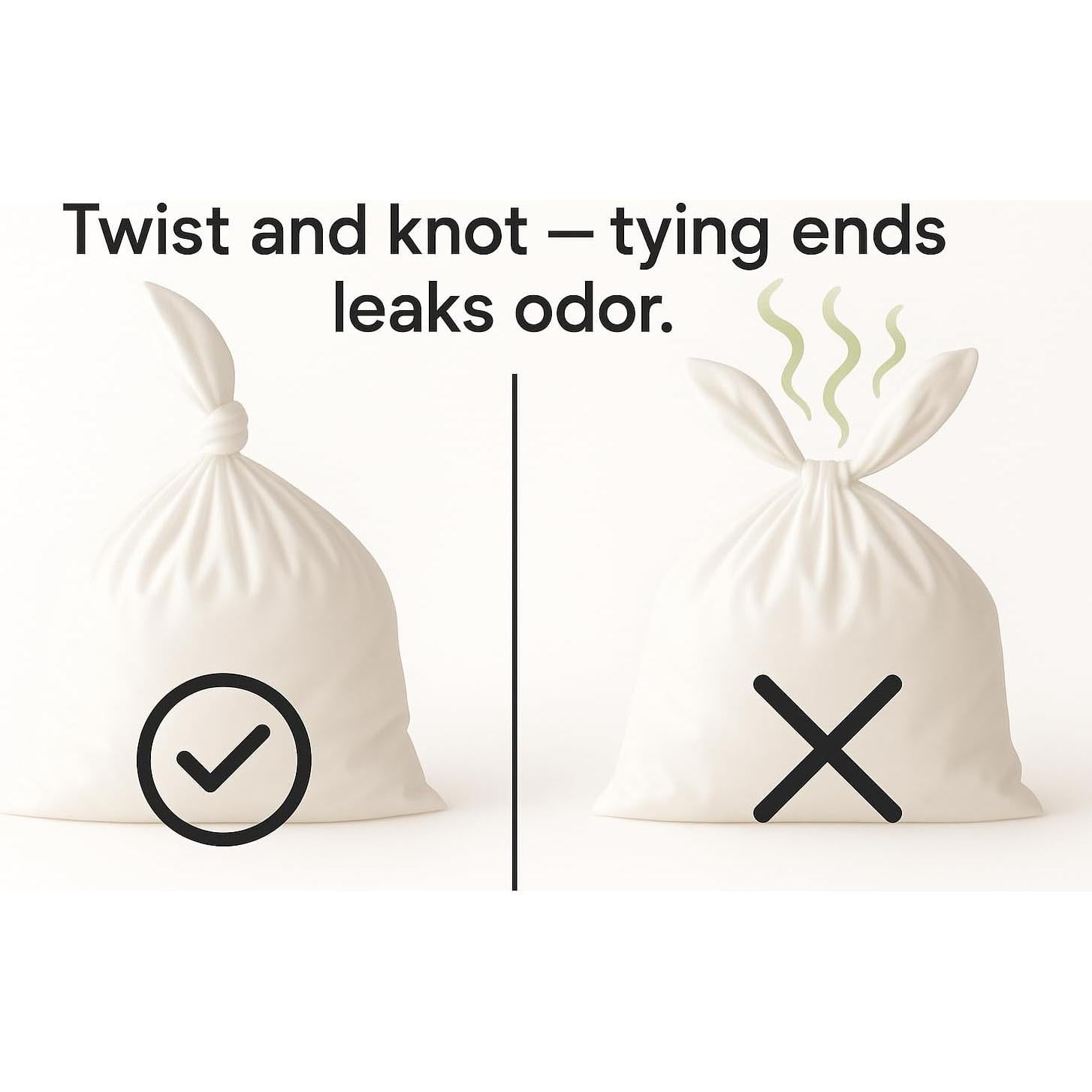 Bolsas para Excremento de Perro BOS - 90 Unidades Sin Olores