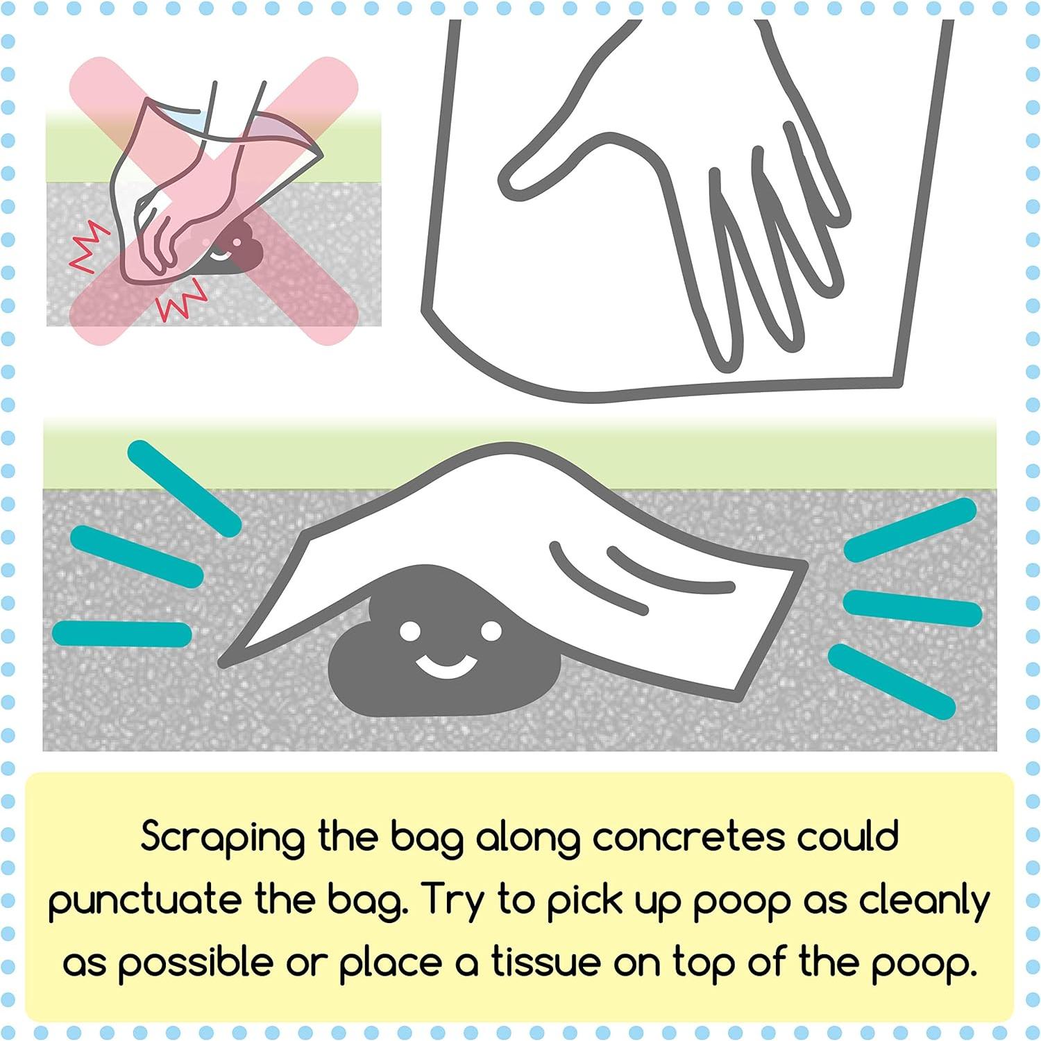 Bolsas para Excremento de Perro BOS - 90 Unidades Sin Olores