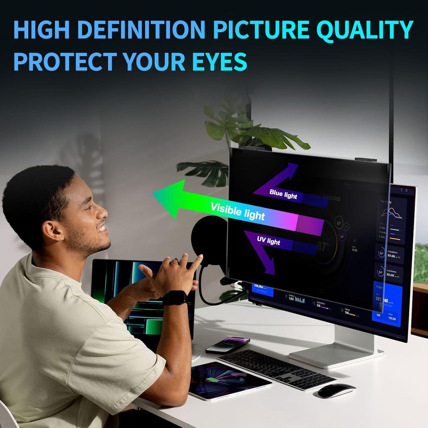 Pantalla de Privacidad Magnética GUDTEKE 23.6" Anti-reflejo