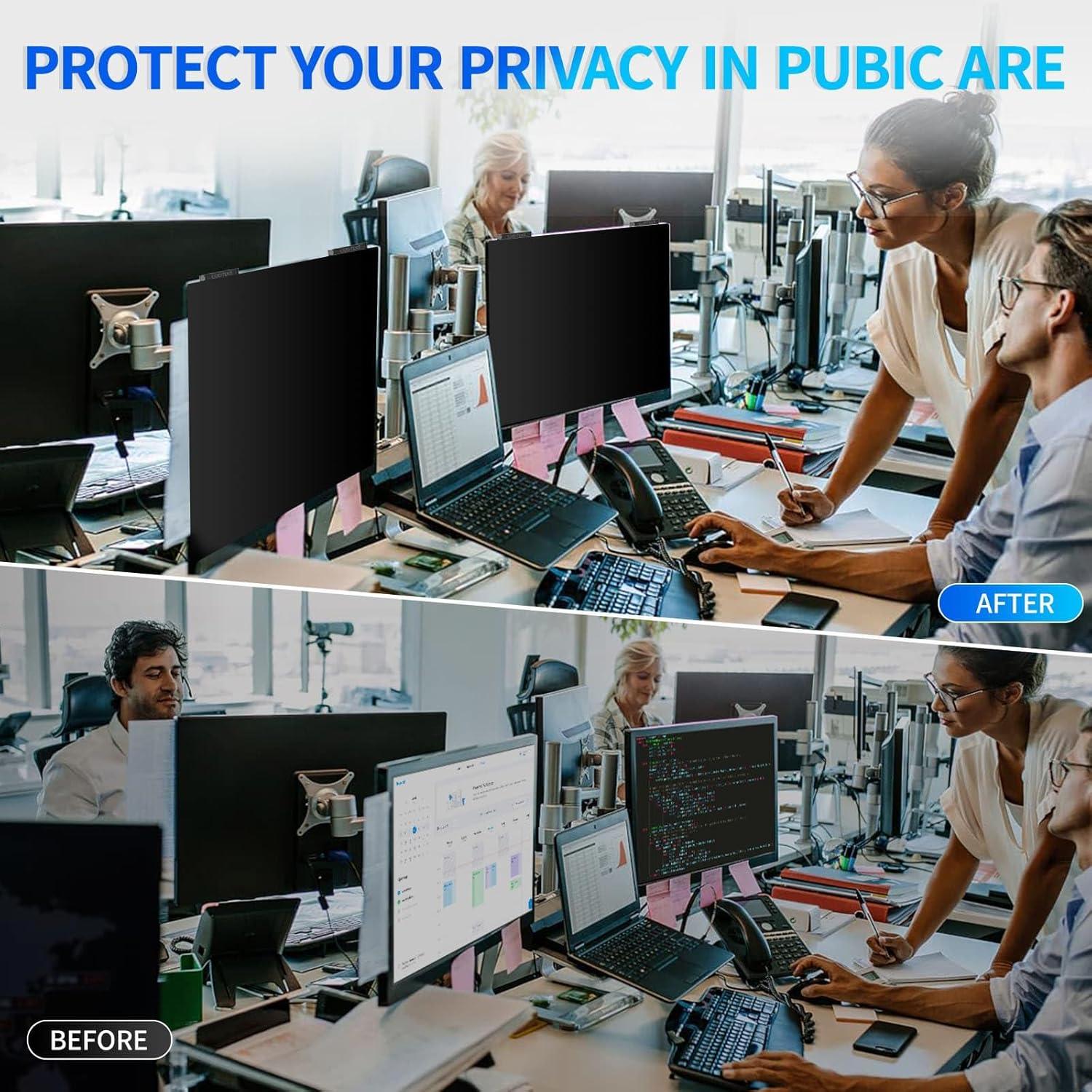 Pantalla de Privacidad Magnética GUDTEKE 23.6" Anti-reflejo