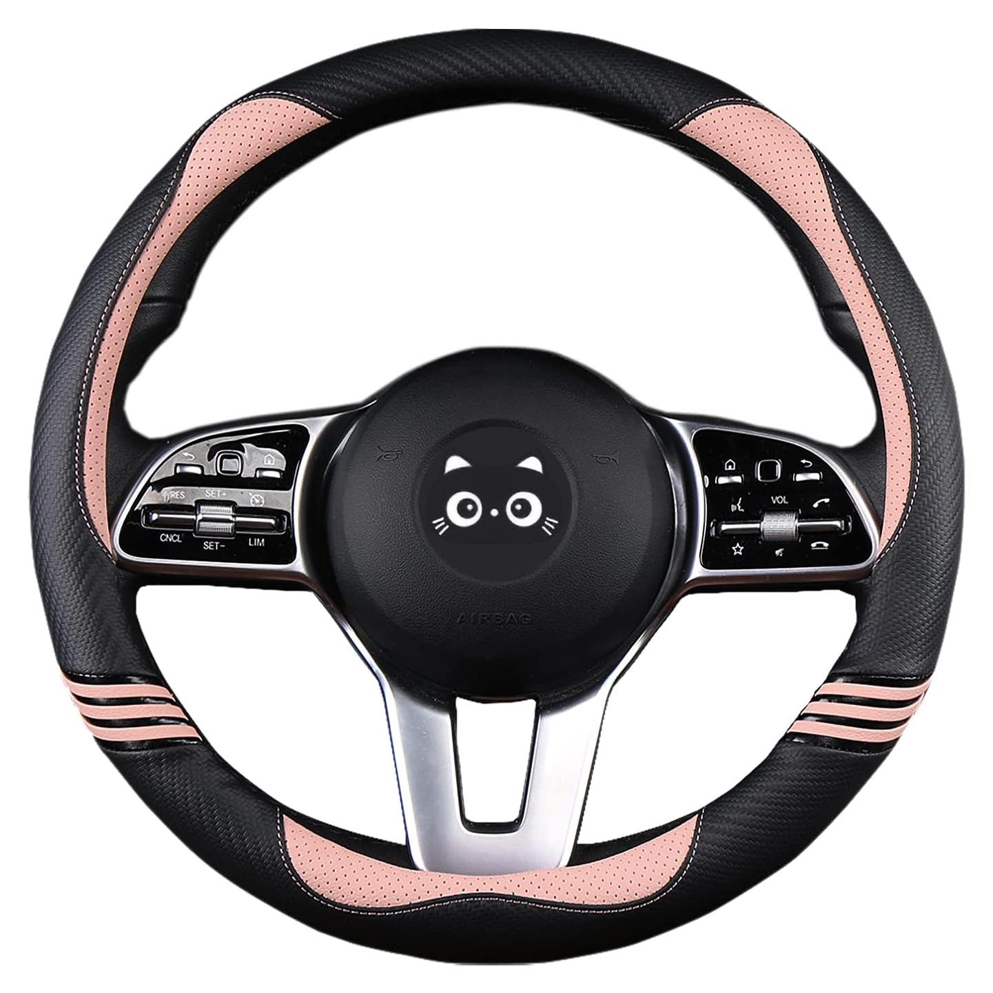 Cubierta de Volante Iwantit® Rosa Romántico 38.1 cm Antideslizante