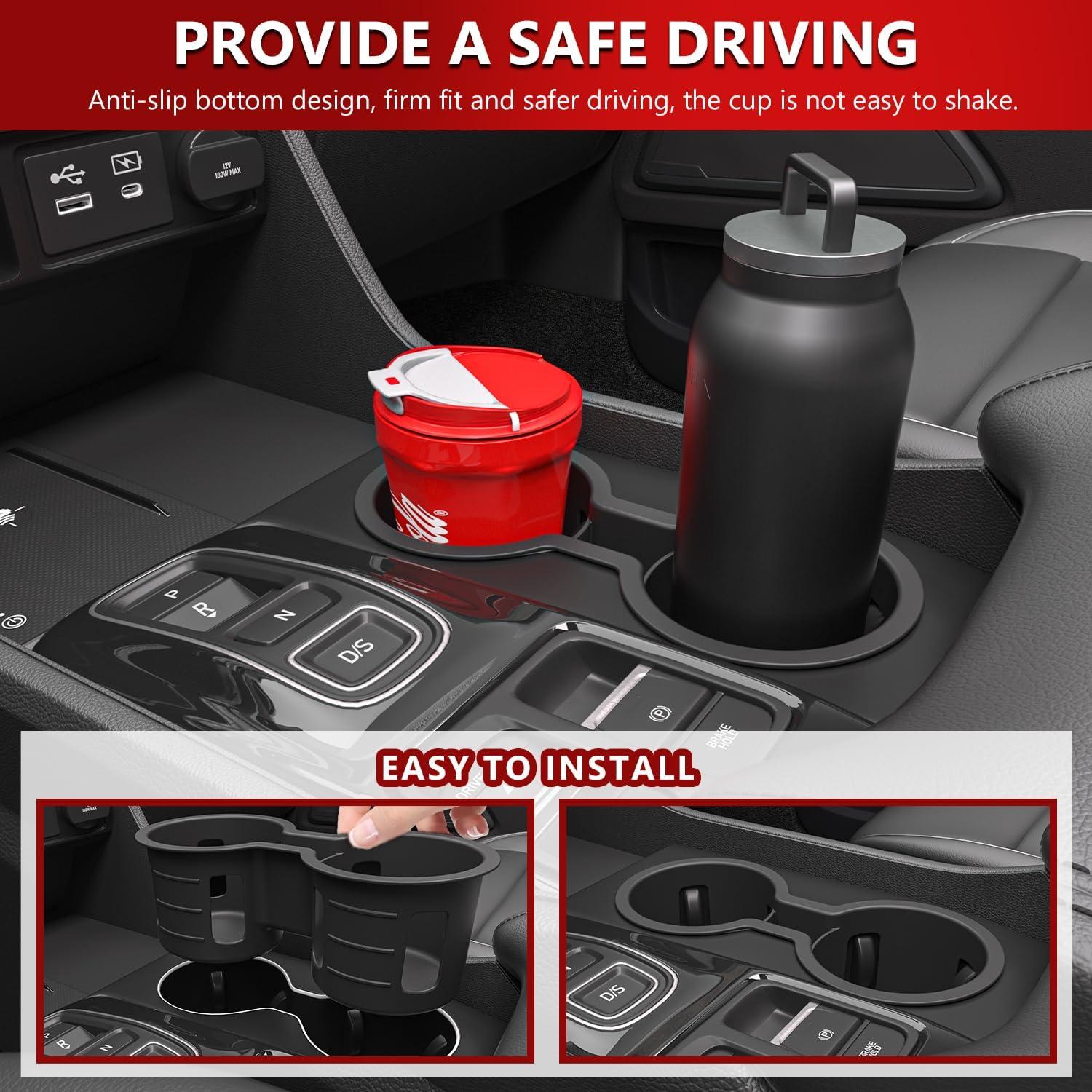 Soporte para Tazas Xipoo para Honda Pilot 2023-2025 Negro